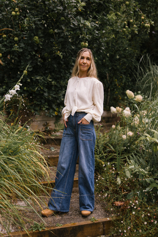 Hazel Blouse - Natural