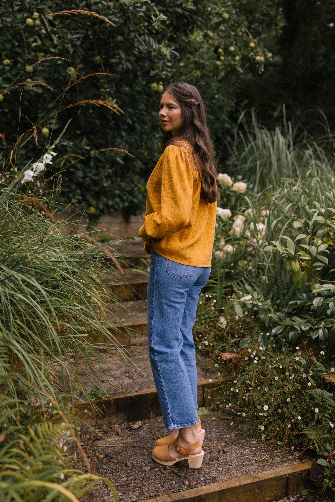 Hazel Blouse - Turmeric