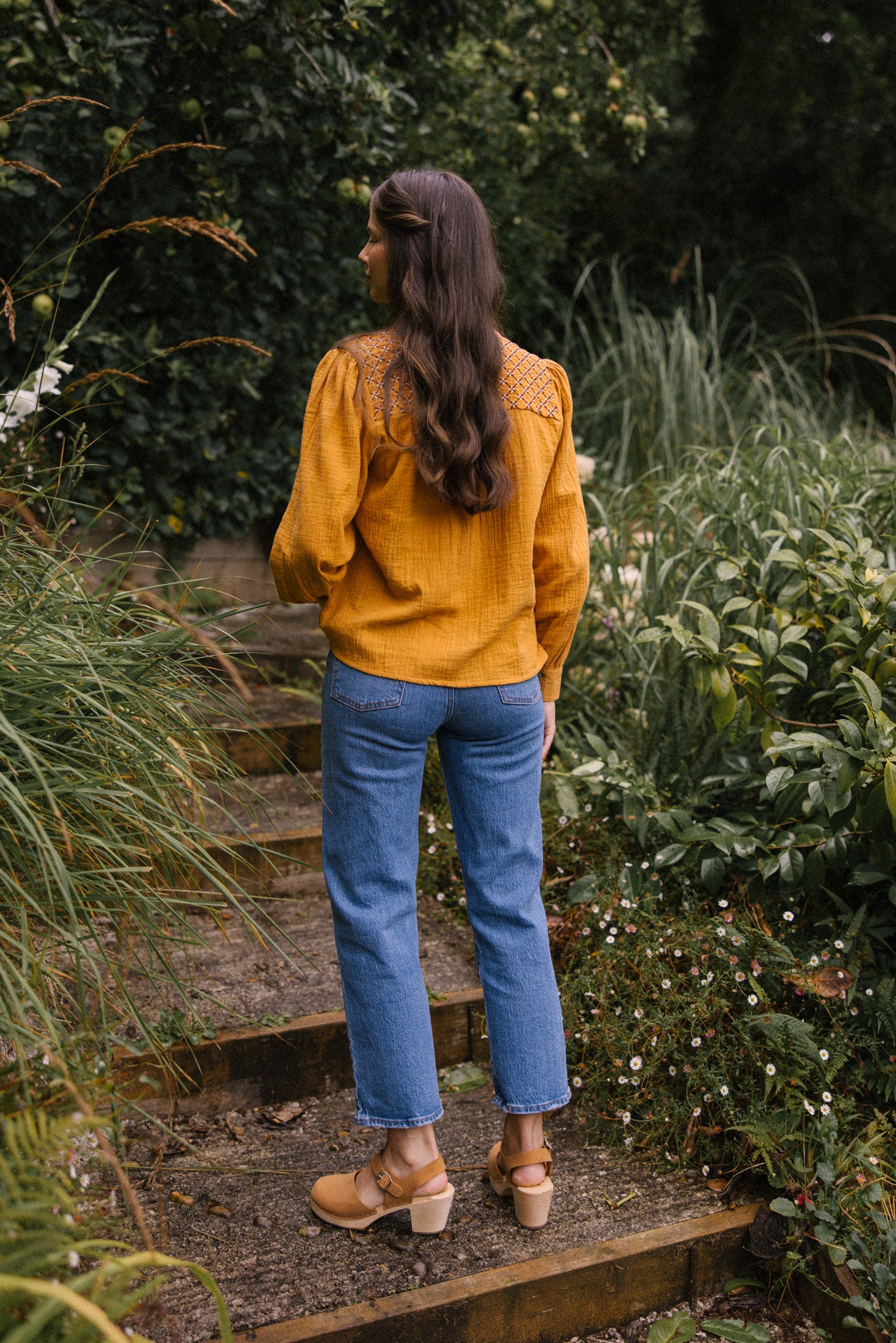 Hazel Blouse - Turmeric