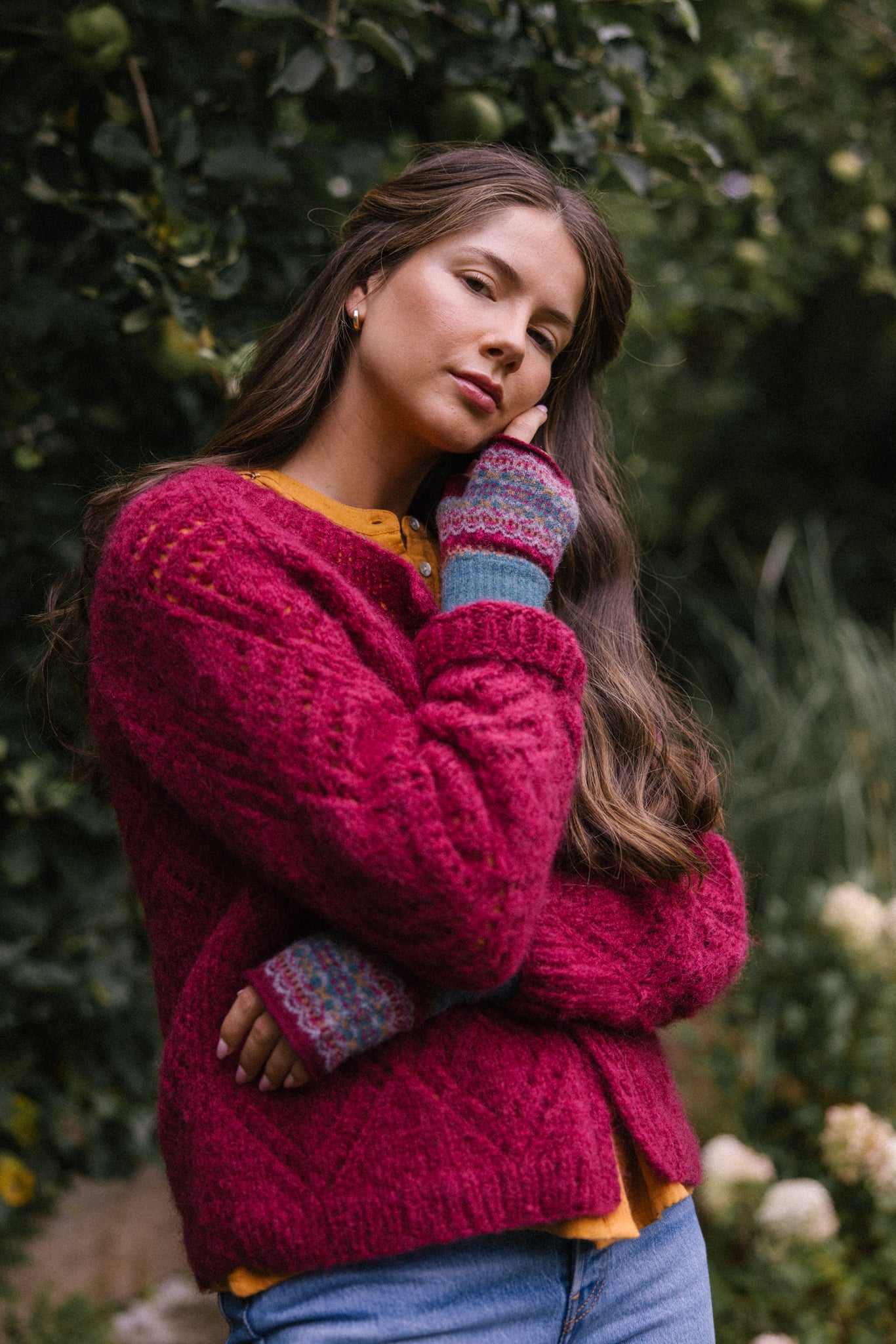 Nova Lacy Bolero - Mulberry
