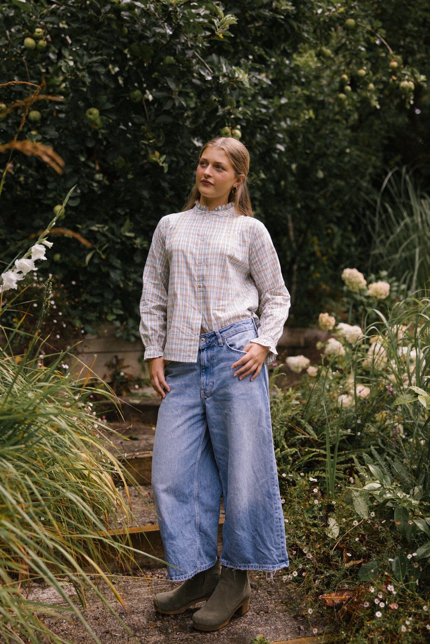 Monty Shirt - Sand Multi Check