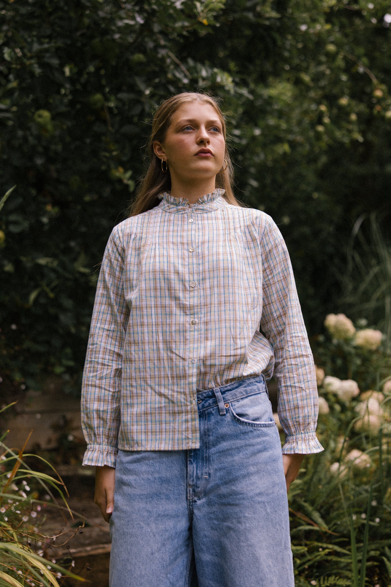 Monty Shirt - Sand Multi Check