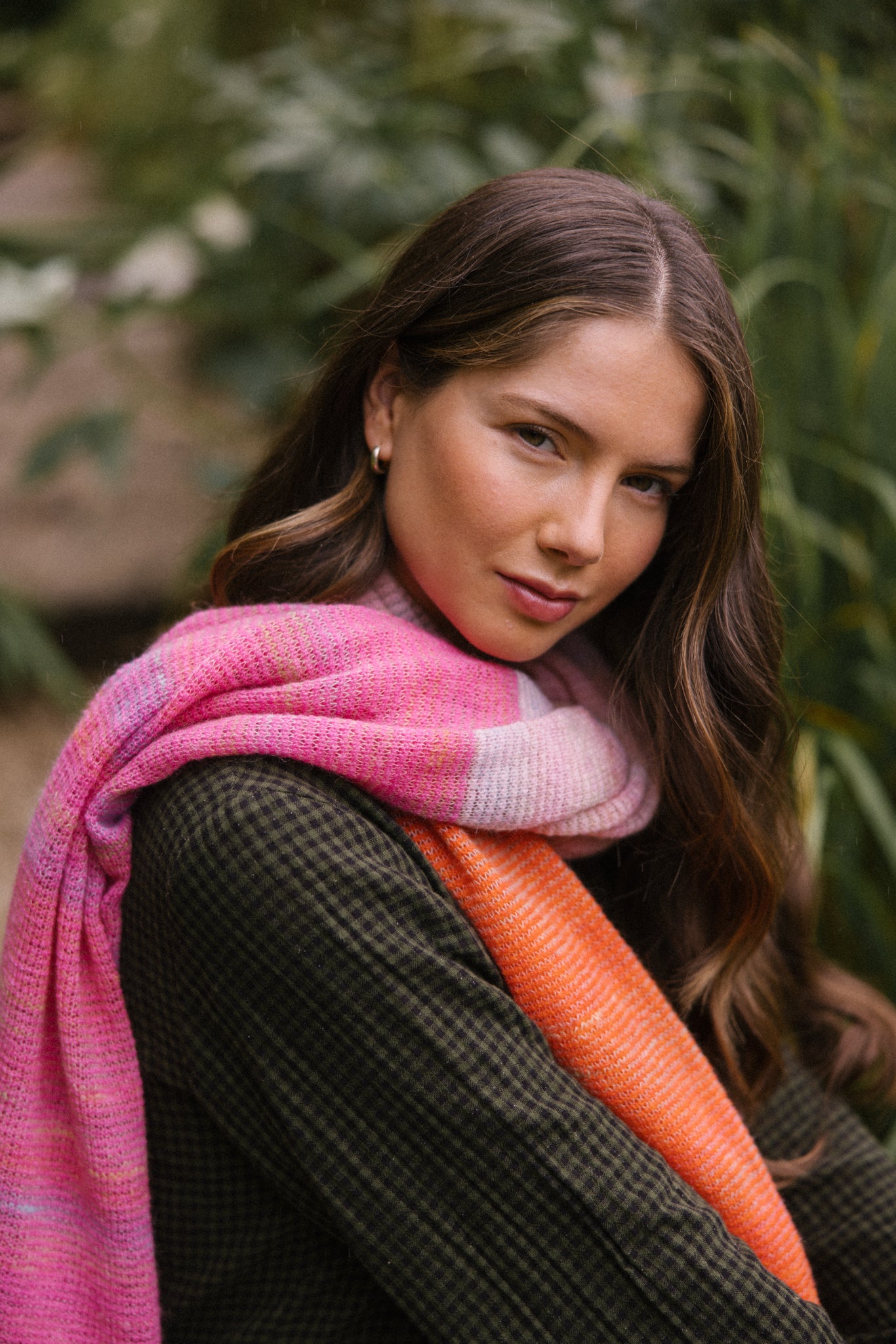 Treeline Wrap in Bubblegum