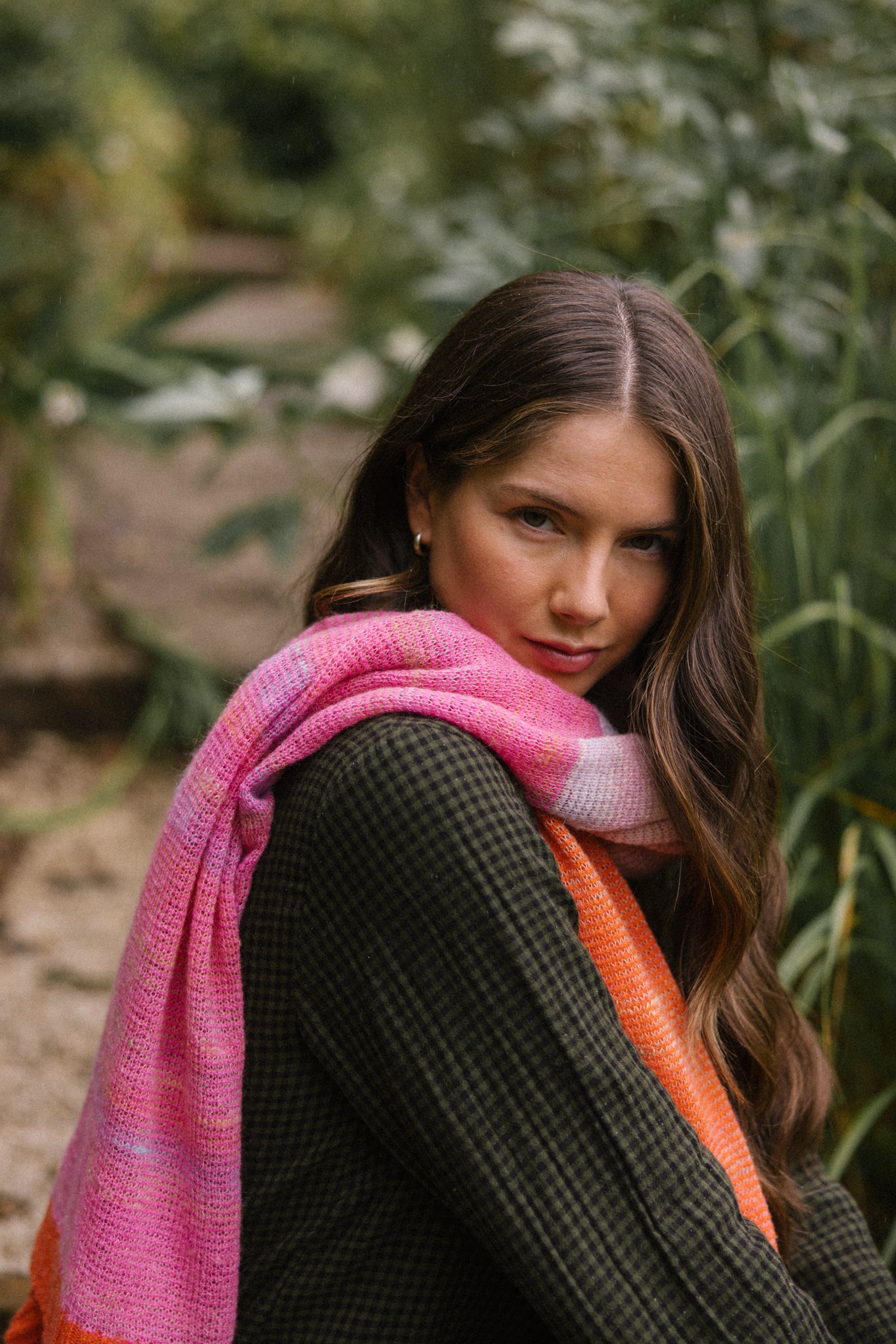 Treeline Wrap in Bubblegum