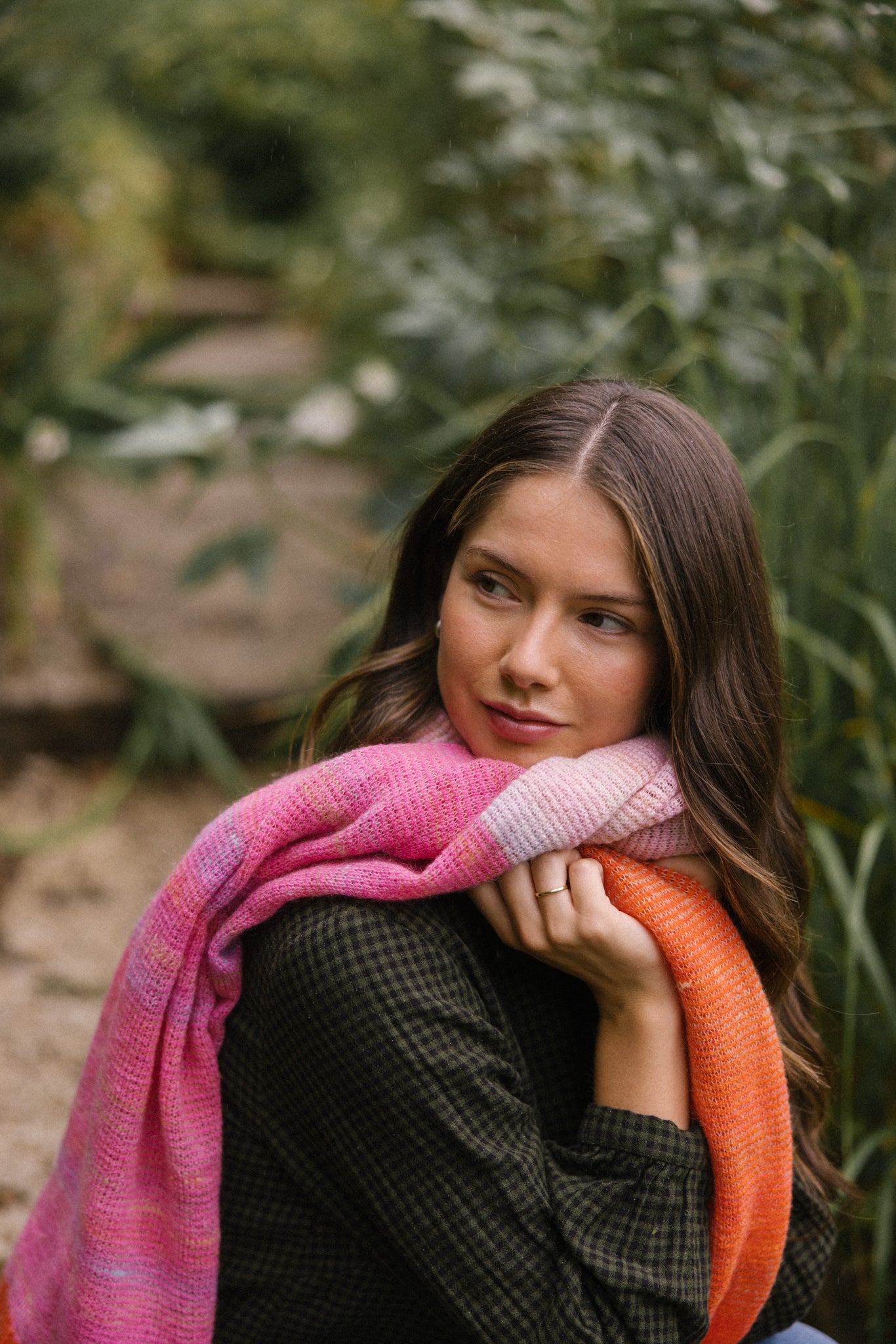 Treeline Wrap in Bubblegum