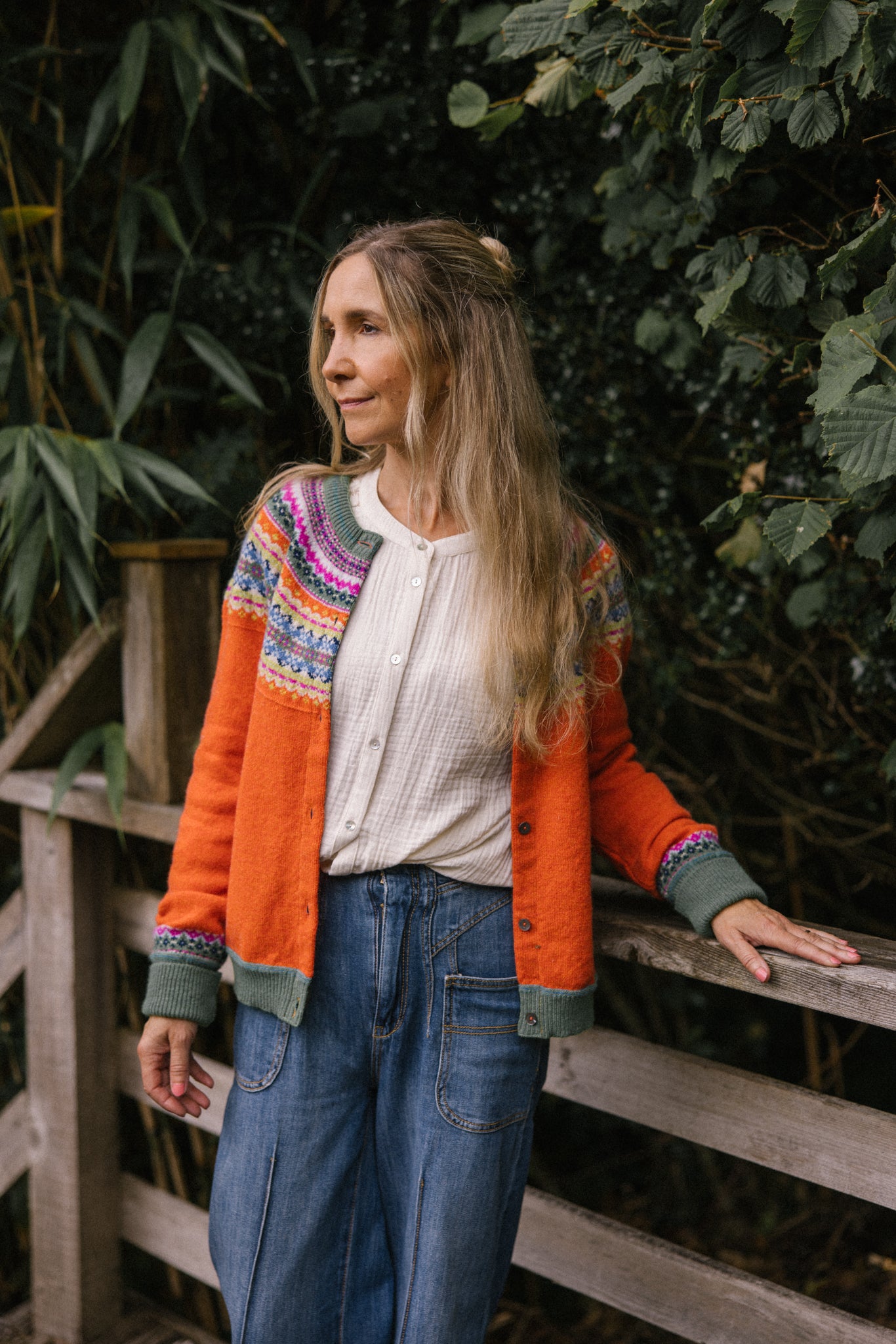 Alpine Short Cardigan in Bellarose