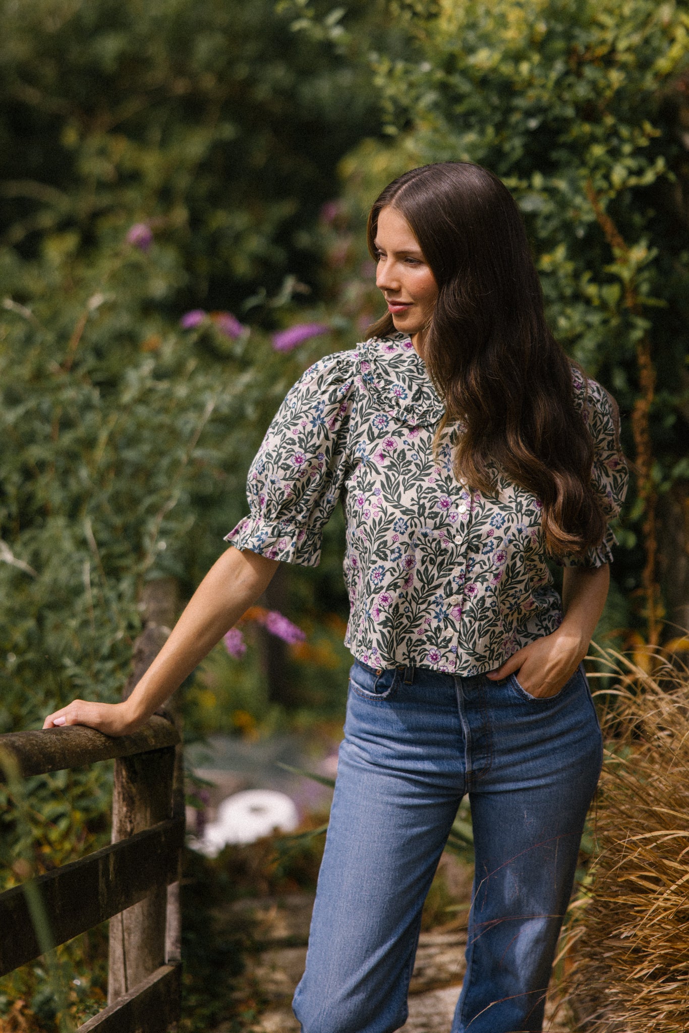 Lowen Collar Blouse - Spring
