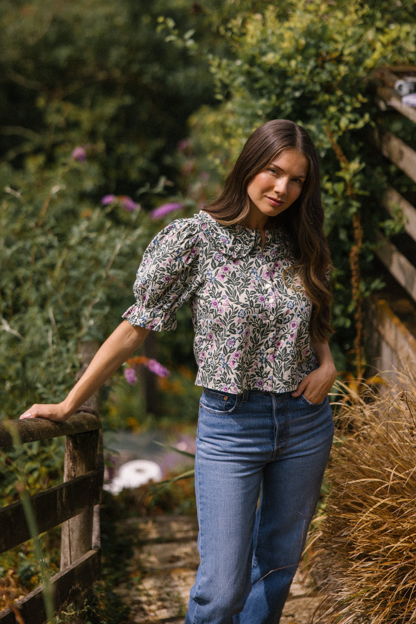 Lowen Collar Blouse - Spring