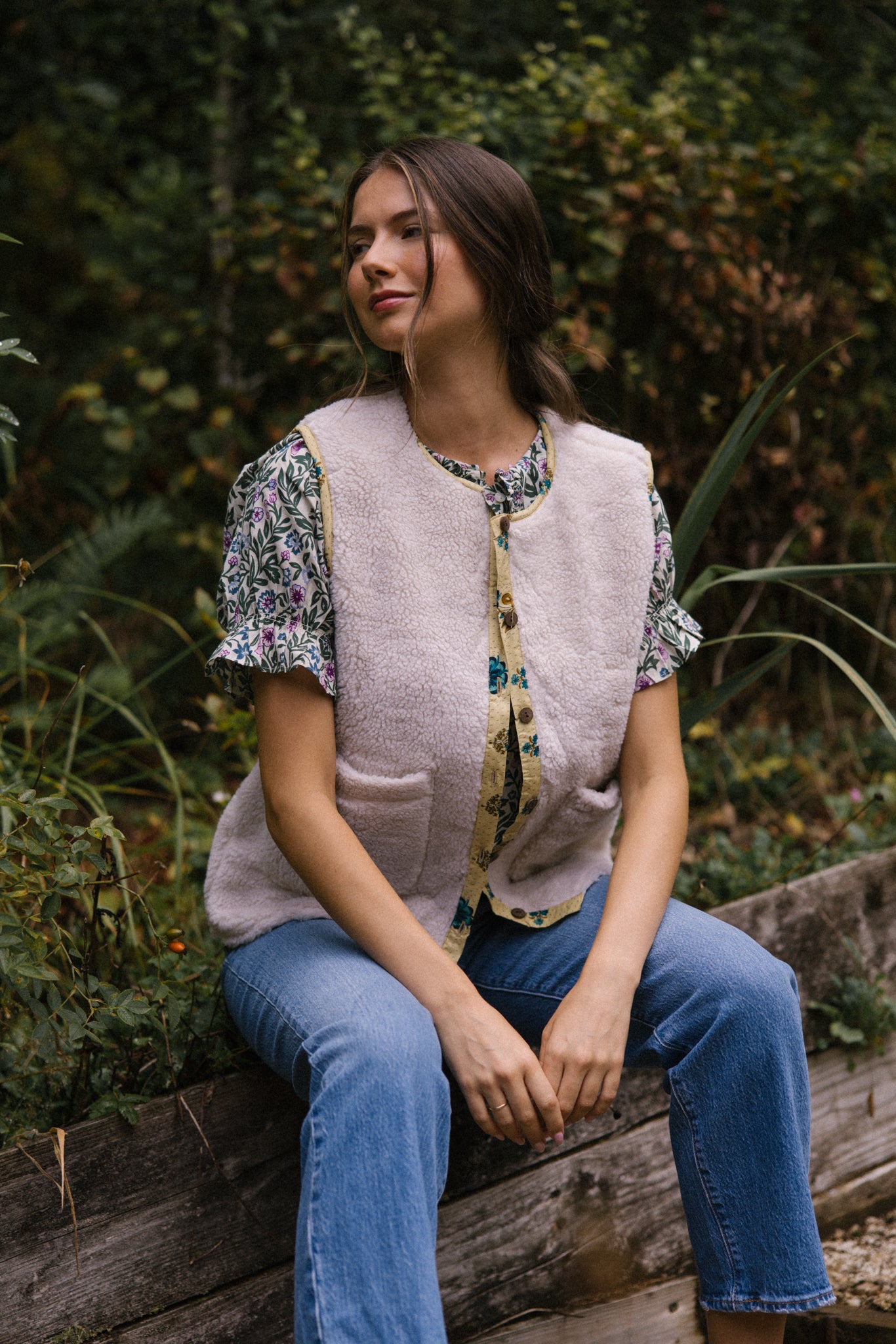 Grace Gilet - Silk 016
