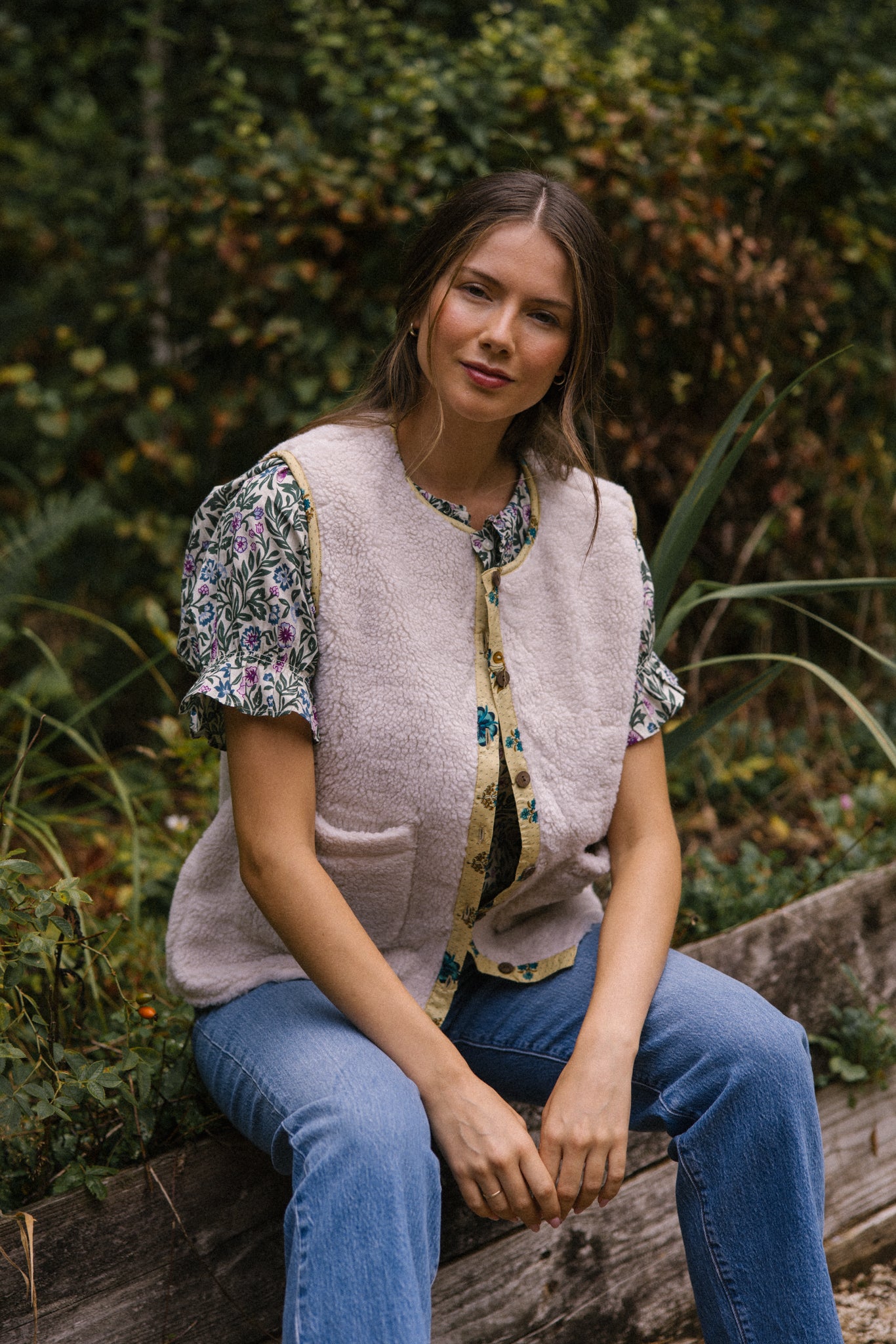 Grace Gilet - Silk 016