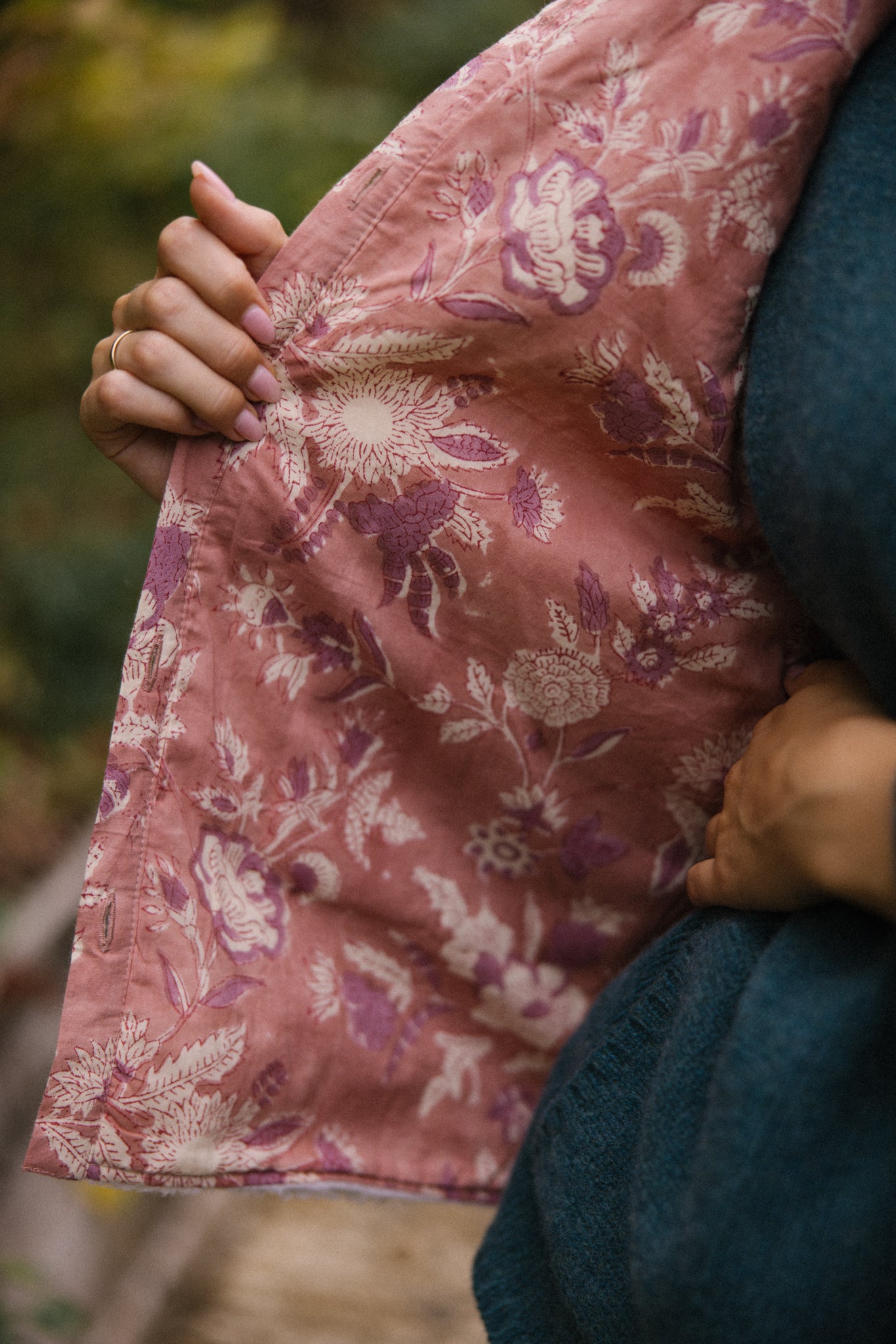 Grace Gilet - Block Print
