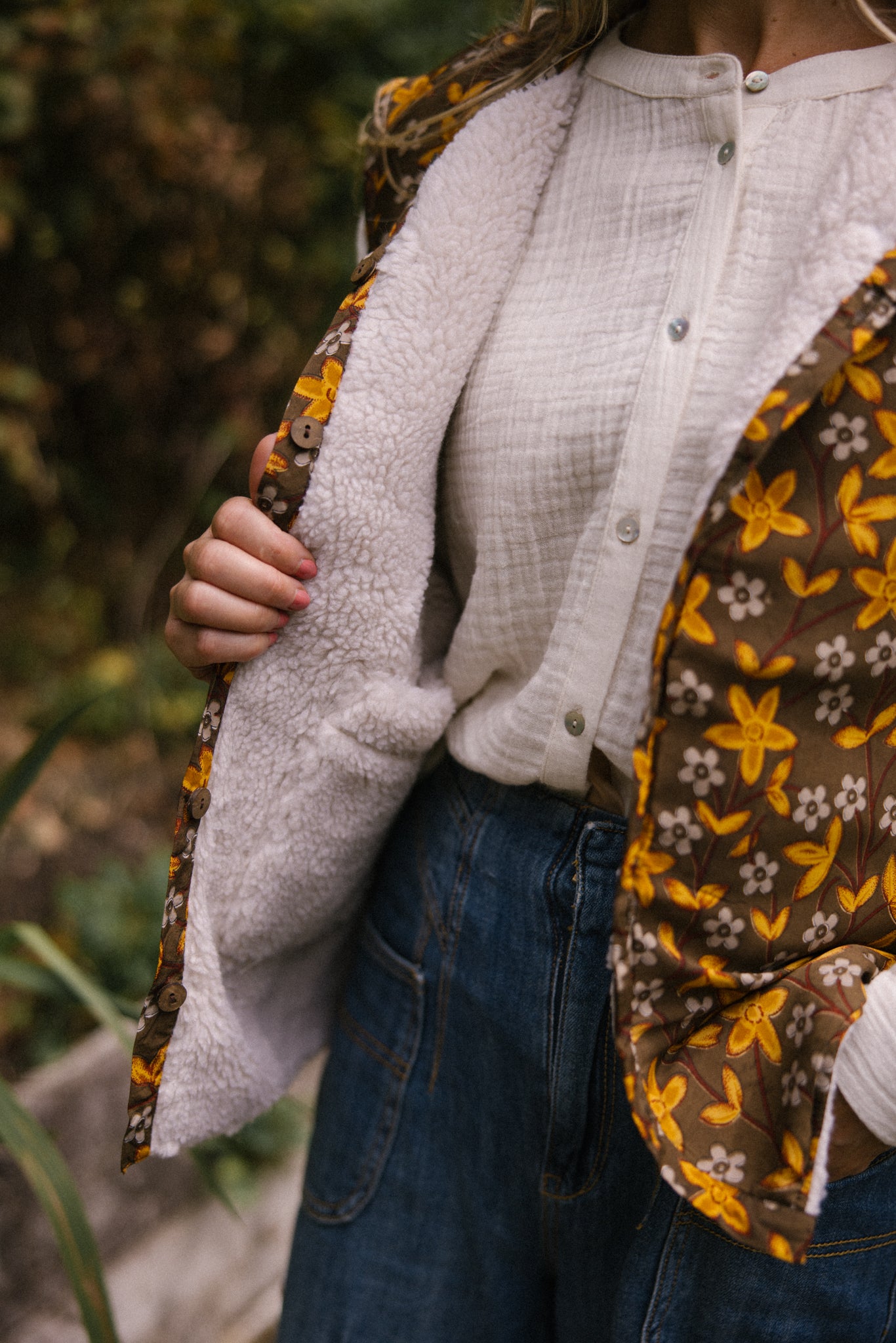Grace Gilet - Silk 010