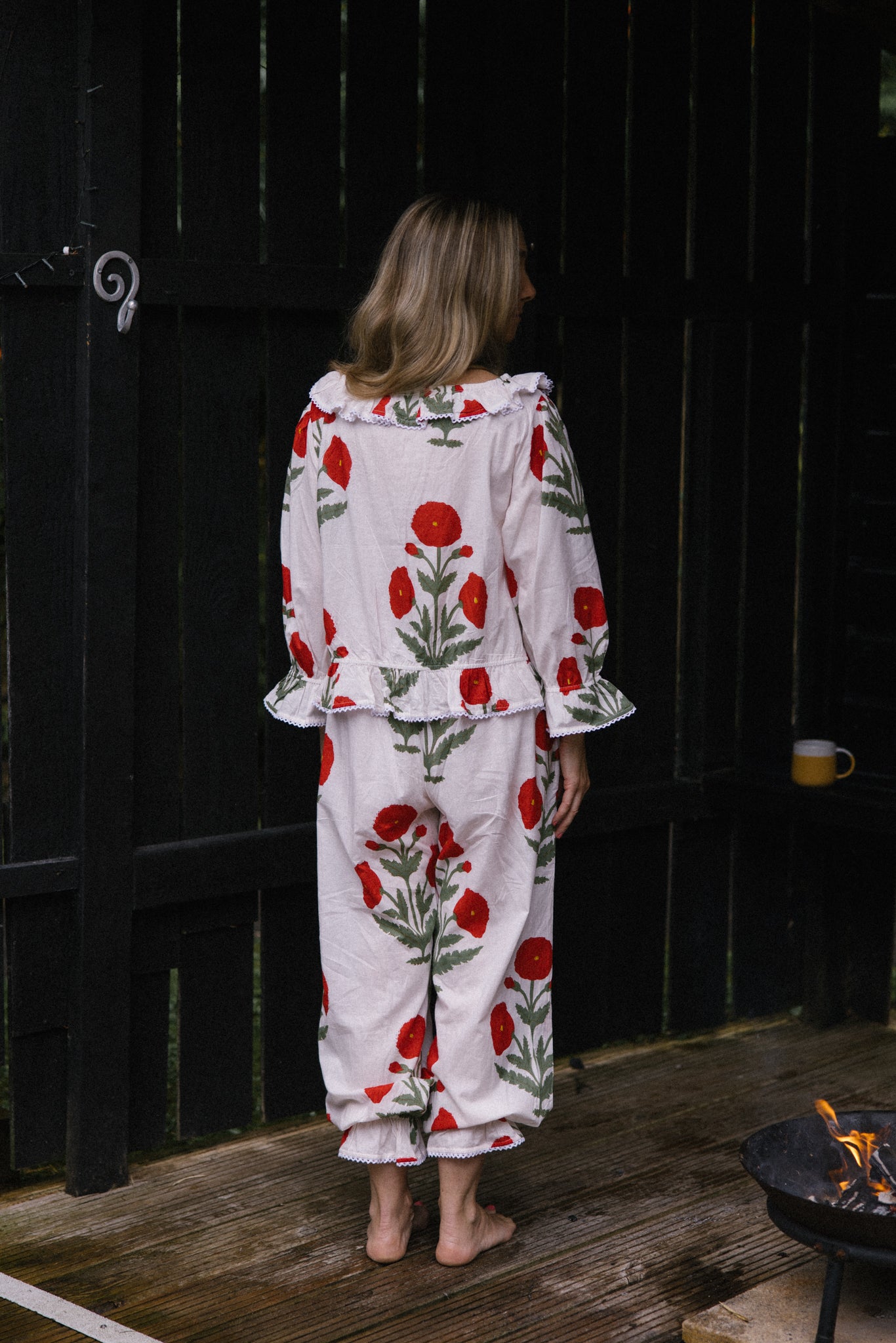Lucy co-ord - Red Poppy