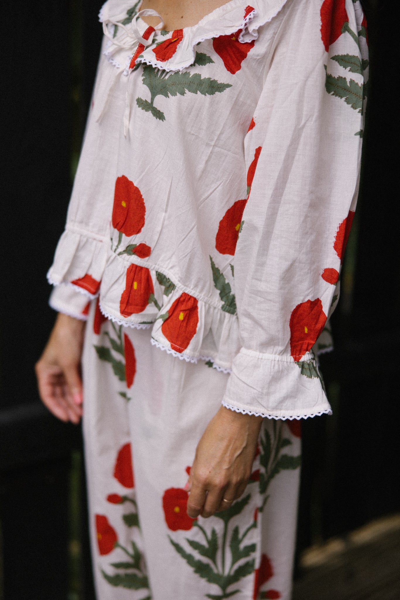 Lucy co-ord - Red Poppy