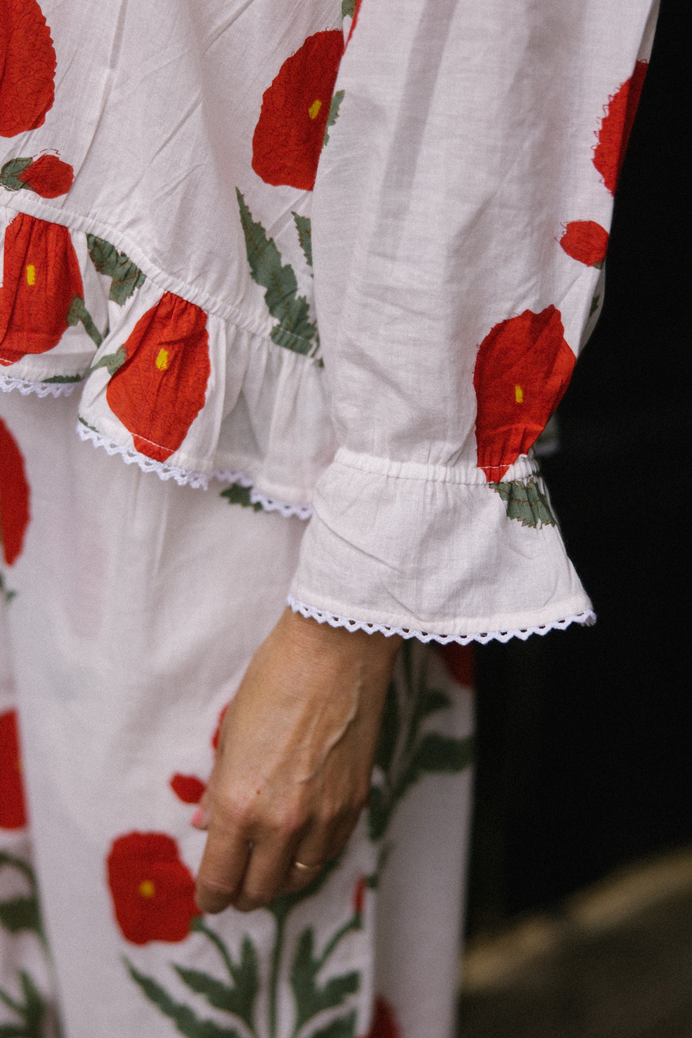 Lucy co-ord - Red Poppy
