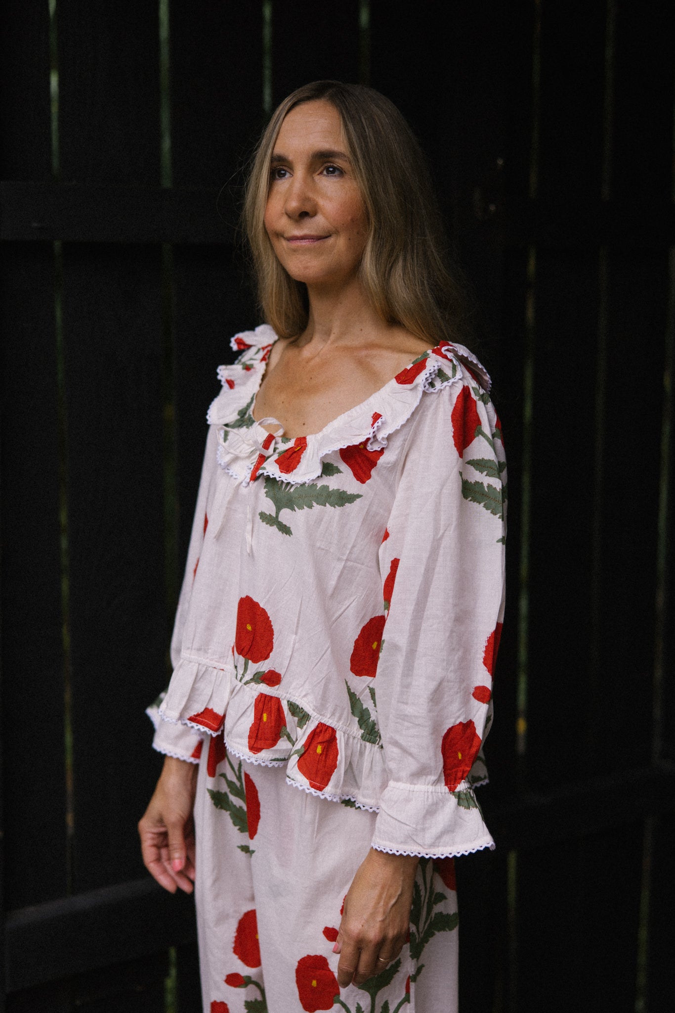 Lucy co-ord - Red Poppy