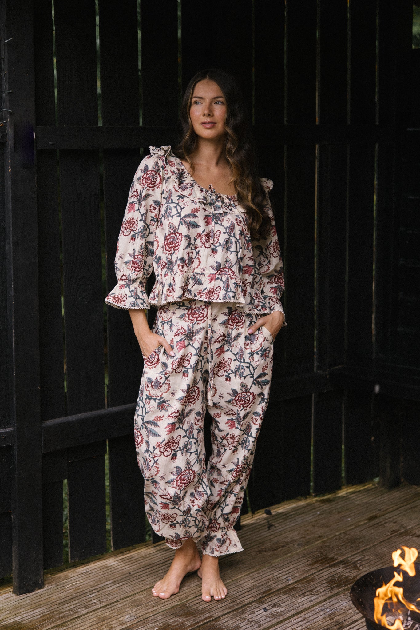 Lucy co-ord - Vintage Rose