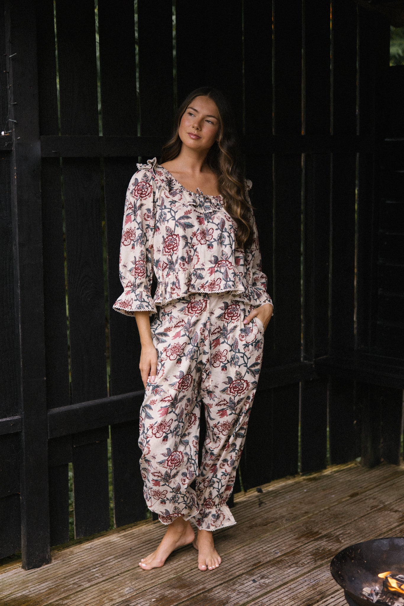 Lucy co-ord - Vintage Rose