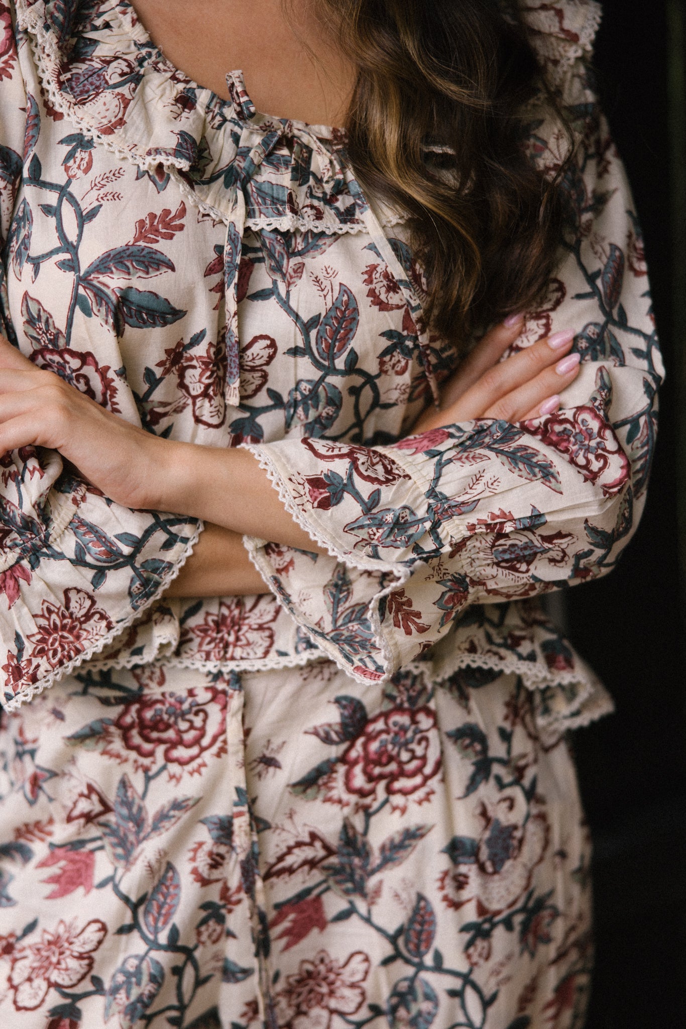 Lucy co-ord - Vintage Rose