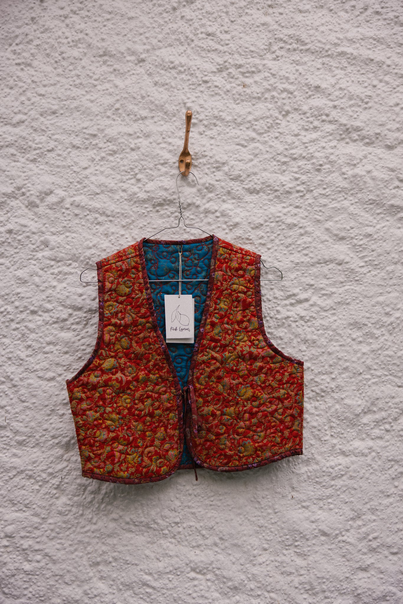 Melissa Silk Reversible Waistcoat M - 066