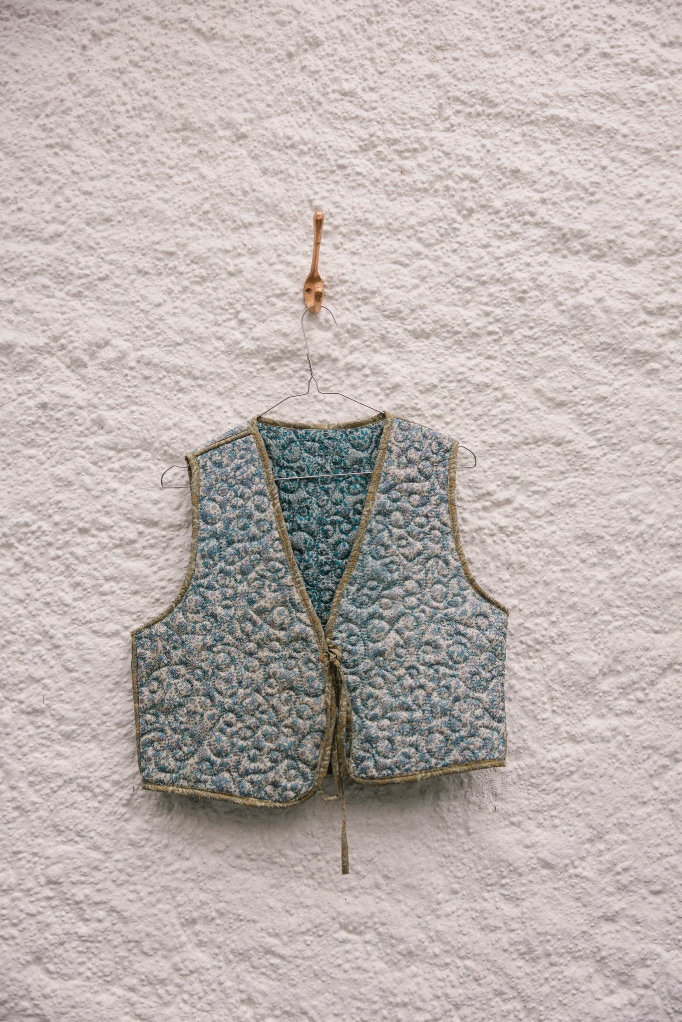 Melissa Silk Reversible Waistcoat L - 005