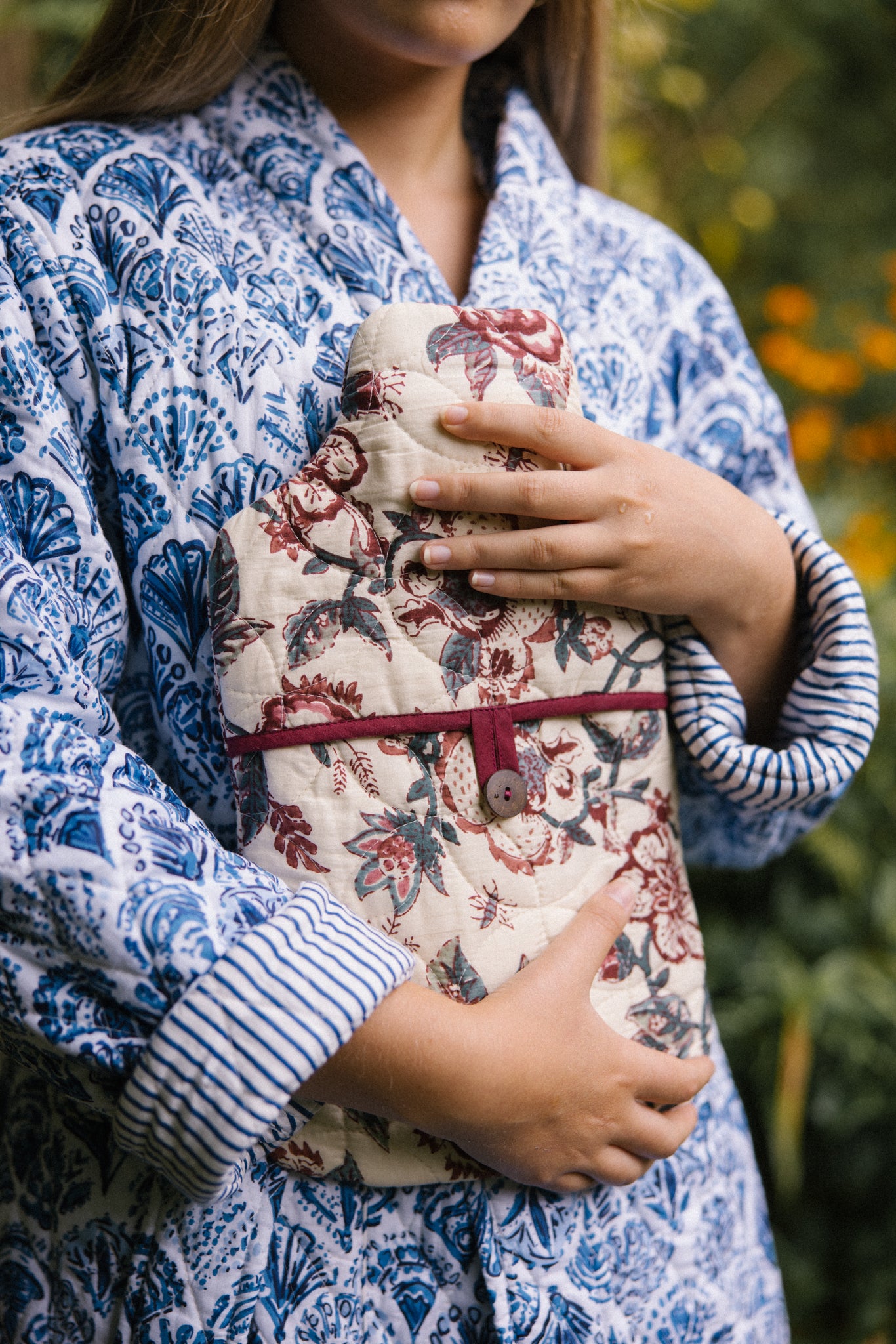 Quilted Dressing Gown - Sea Shell - AVAILABLE FOR PRE-ORDER