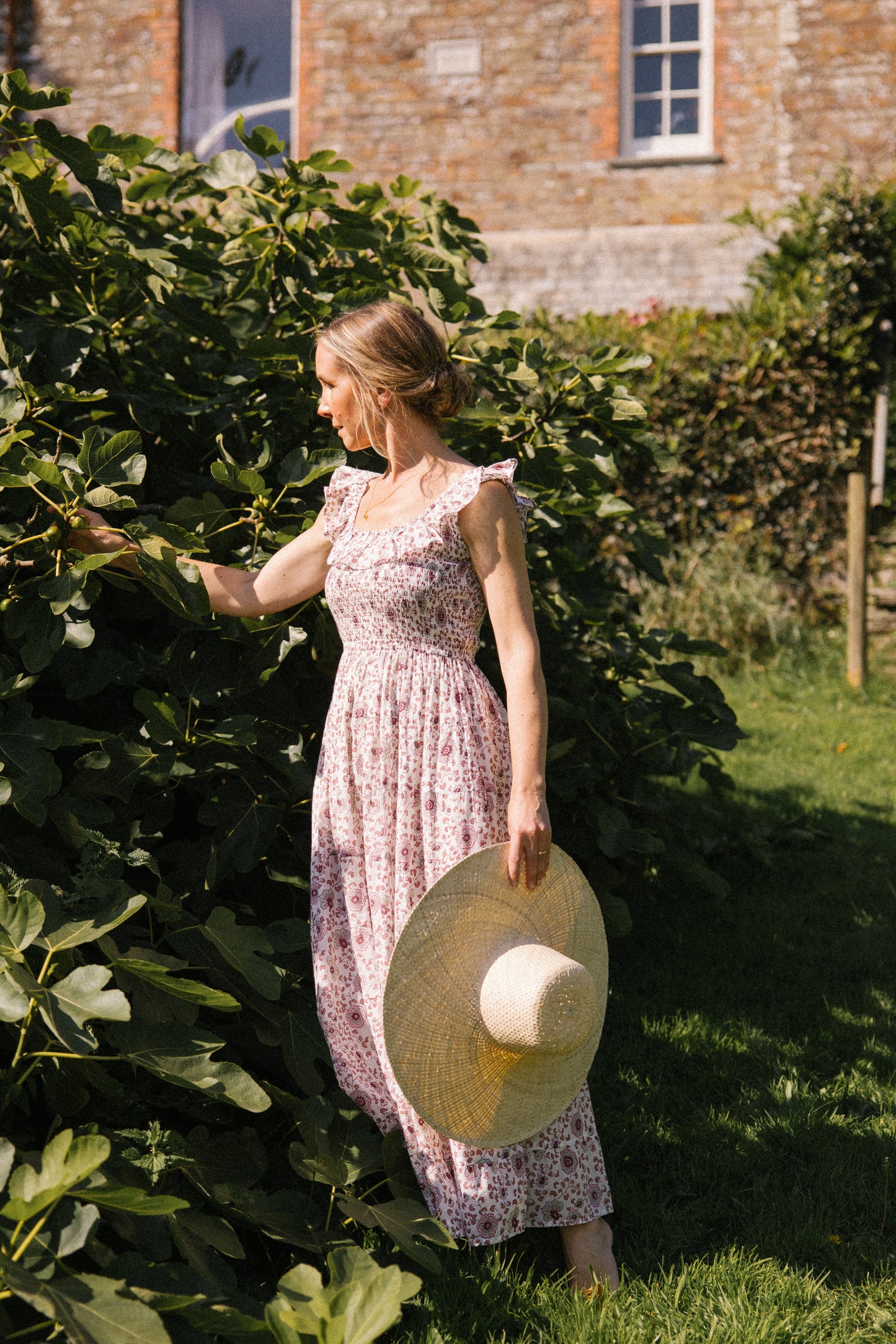 Mona Scoop Smock Dress- Earth (AVAILABLE FOR PREORDER )