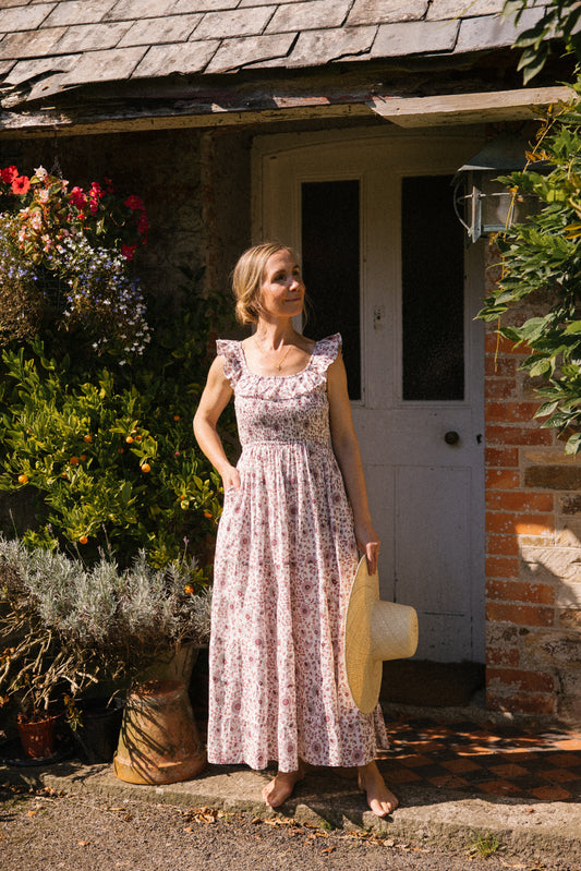 Mona Scoop Dress - Earth