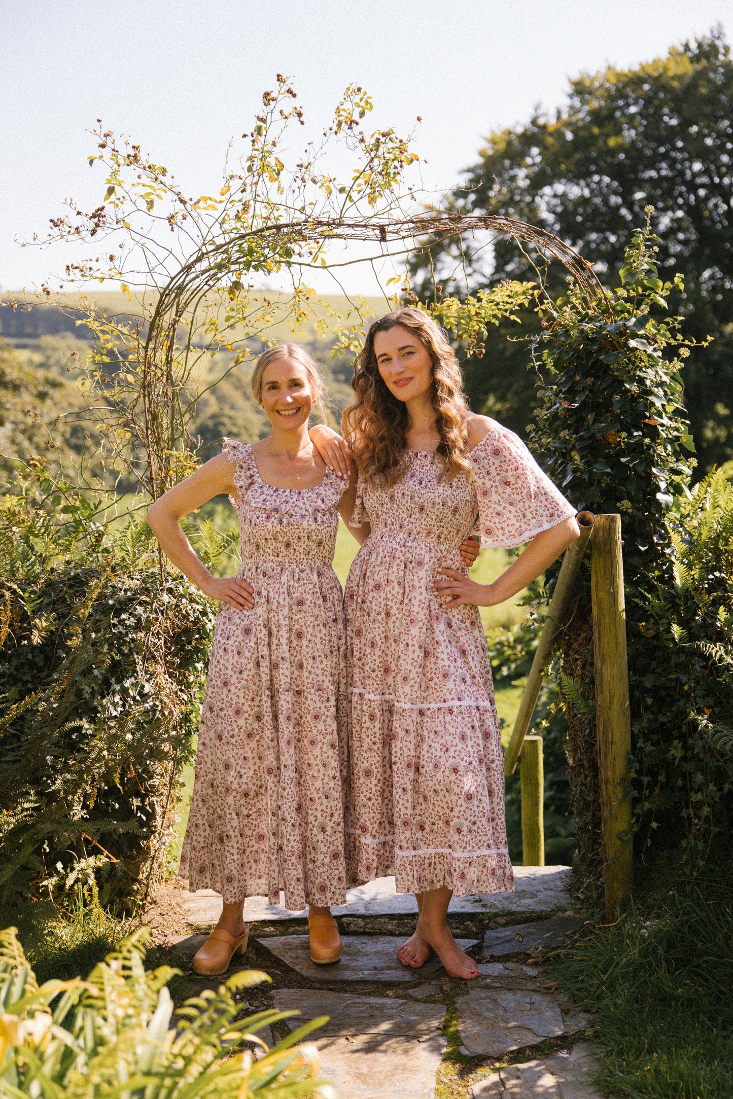 Mona Scoop Smock Dress- Earth (AVAILABLE FOR PREORDER )