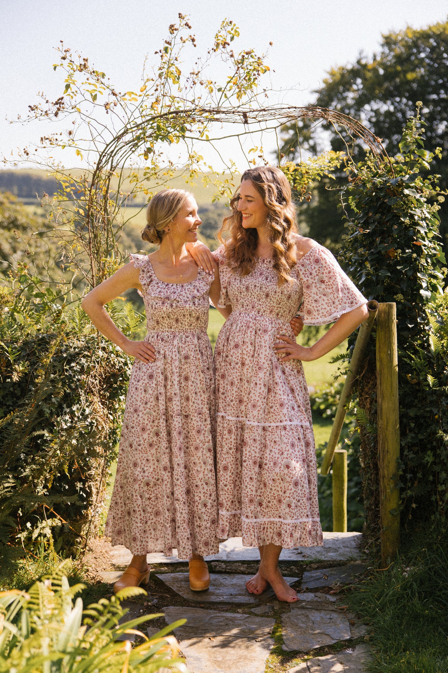 Mona Scoop Smock Dress- Earth (AVAILABLE FOR PREORDER )