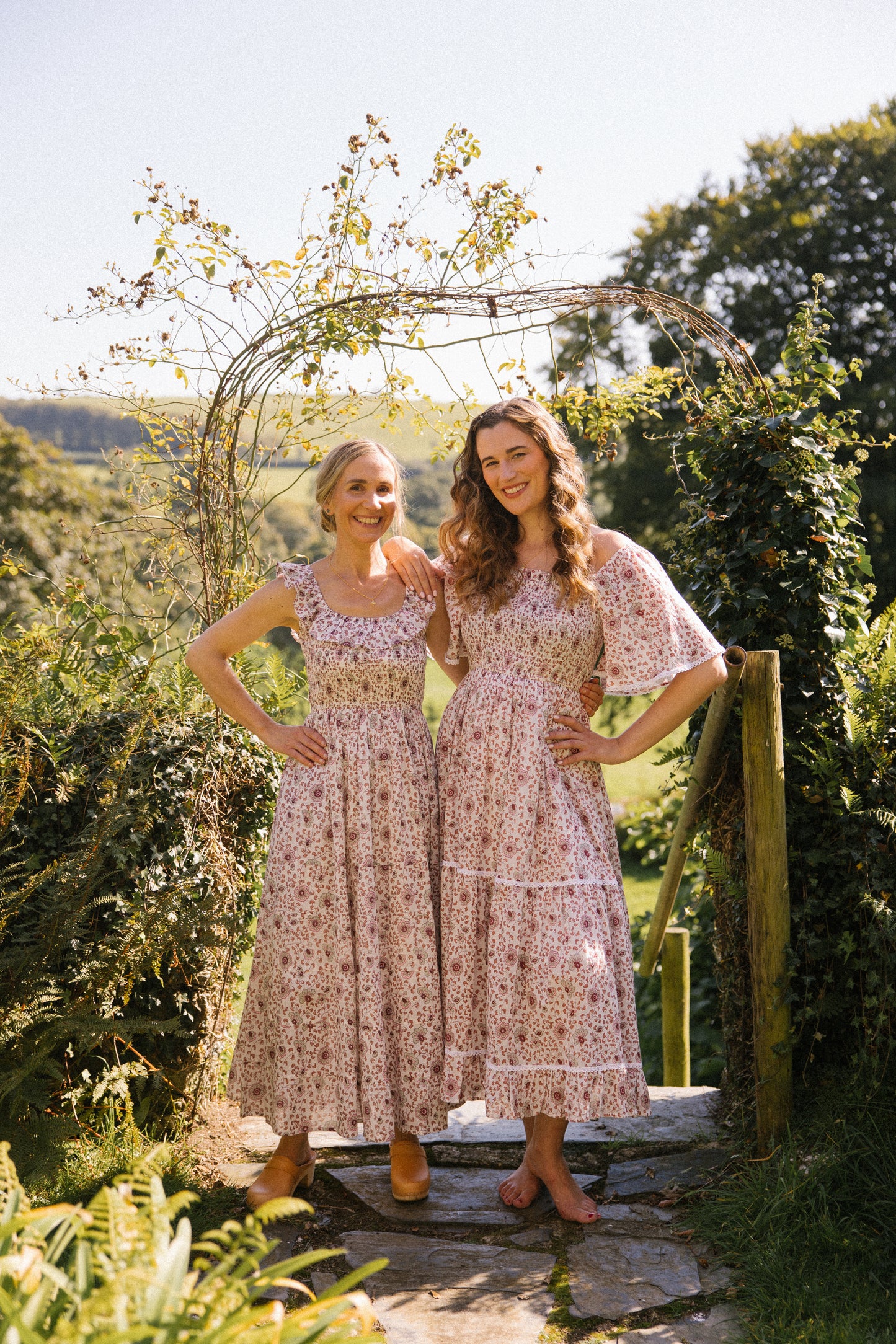 Mona Scoop Smock Dress- Earth (AVAILABLE FOR PREORDER )