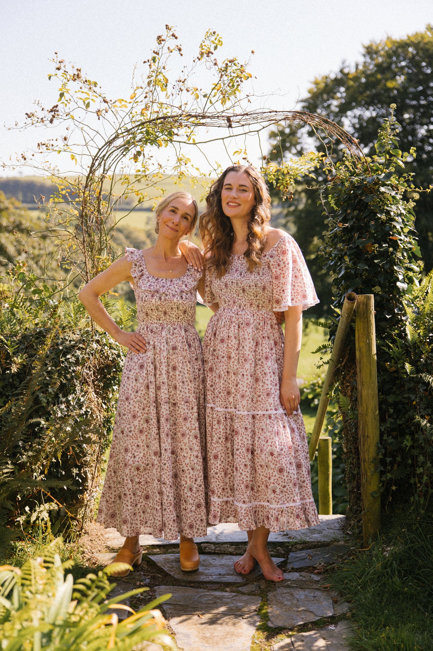 Mona Scoop Smock Dress- Earth (AVAILABLE FOR PREORDER )