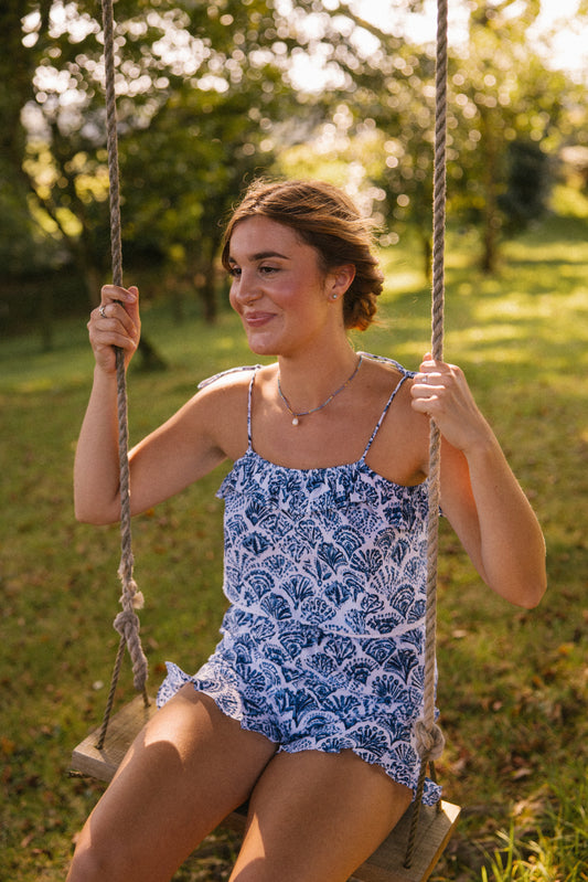 Sea Shell Camisole - Blue