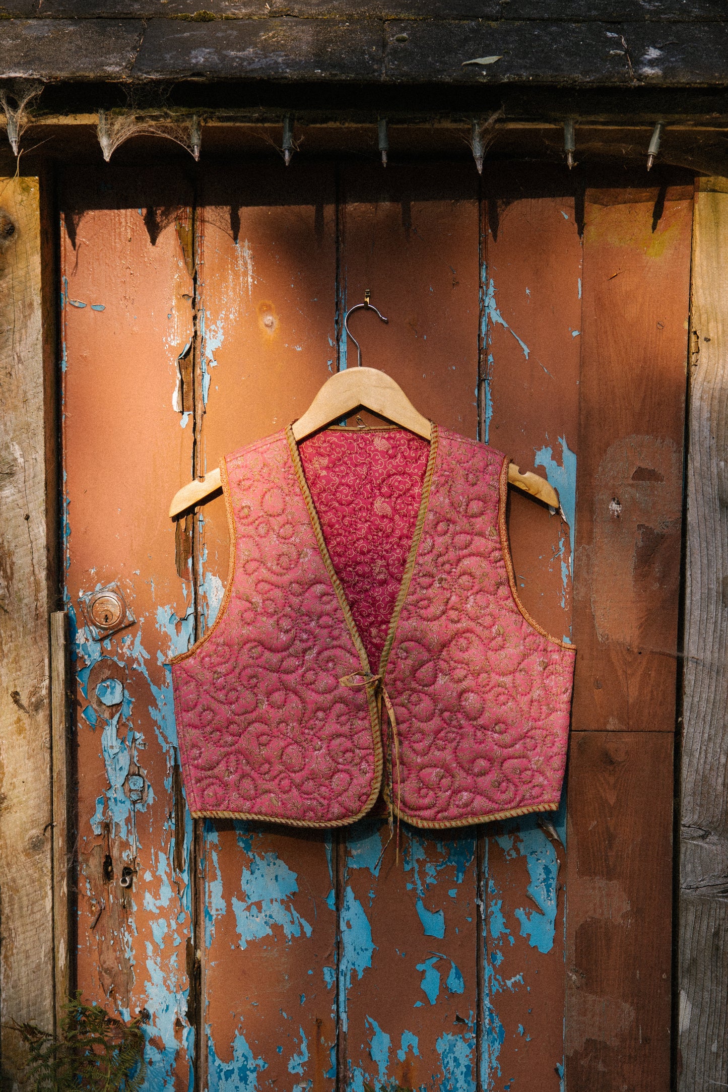 Melissa Silk Reversible Waistcoat - 060