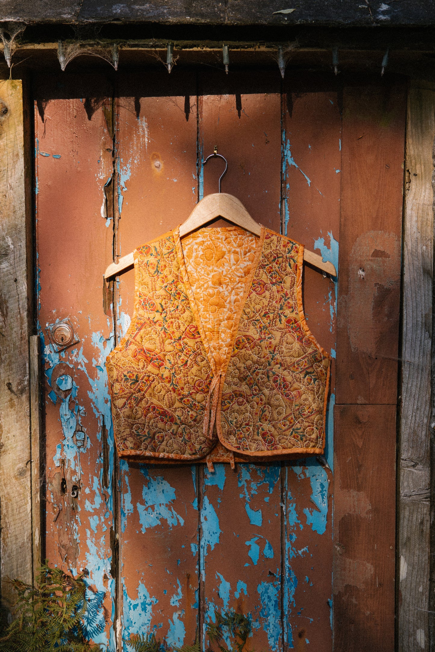 Melissa Silk Reversible Waistcoat M - 059