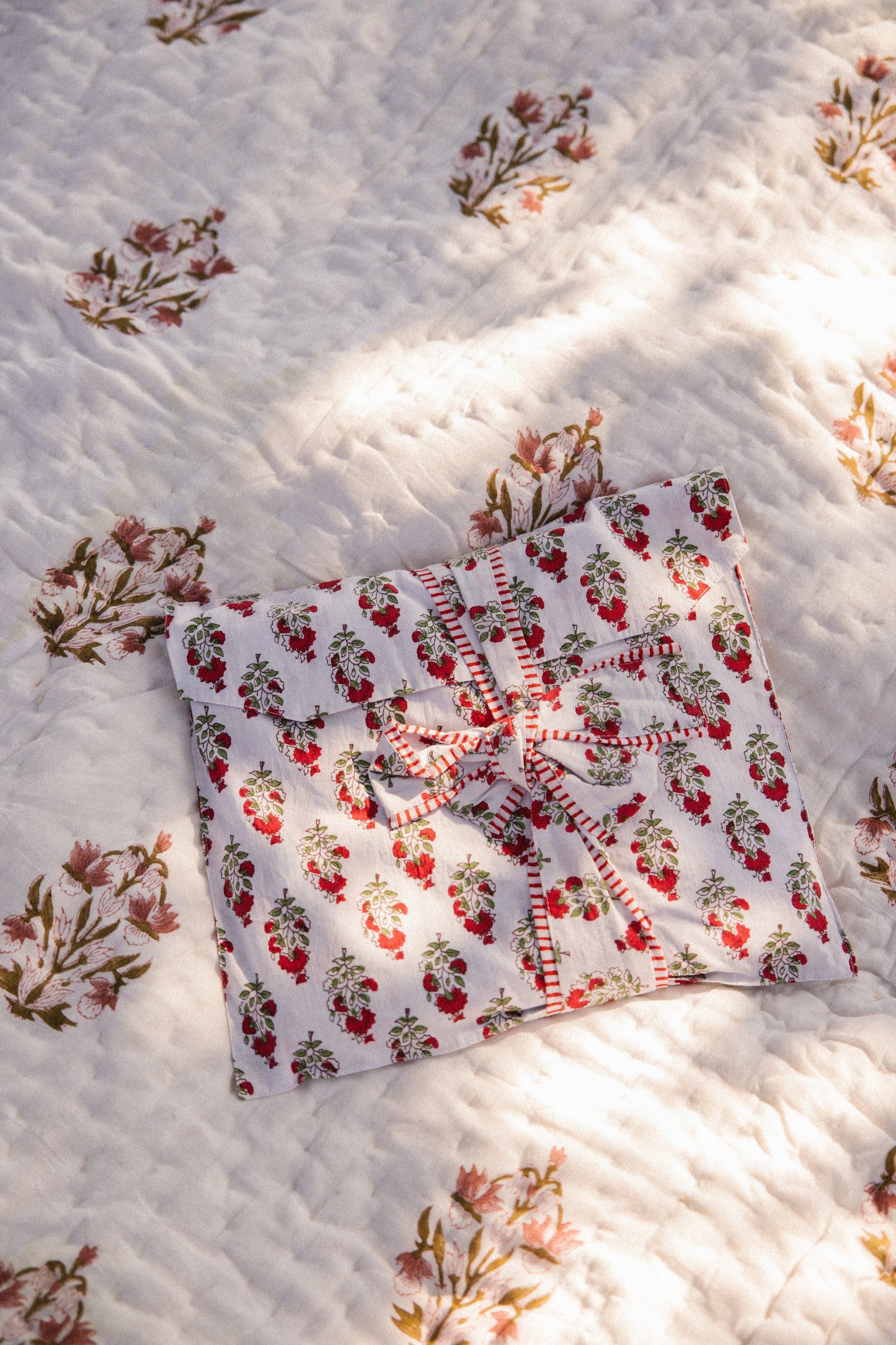 Pyjama Set - Red Marigold - Seconds