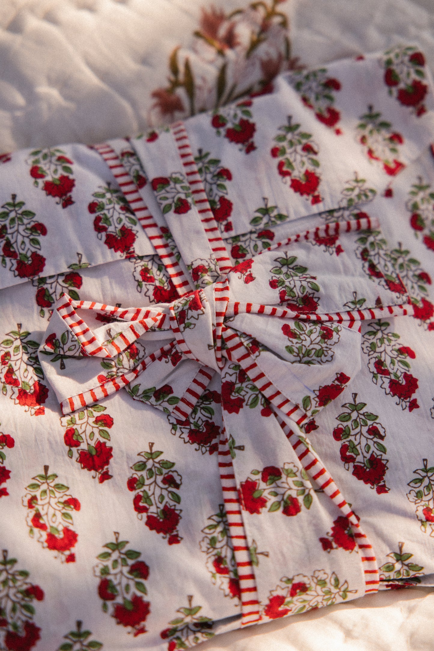 Pyjama Set - Red Marigold - Seconds