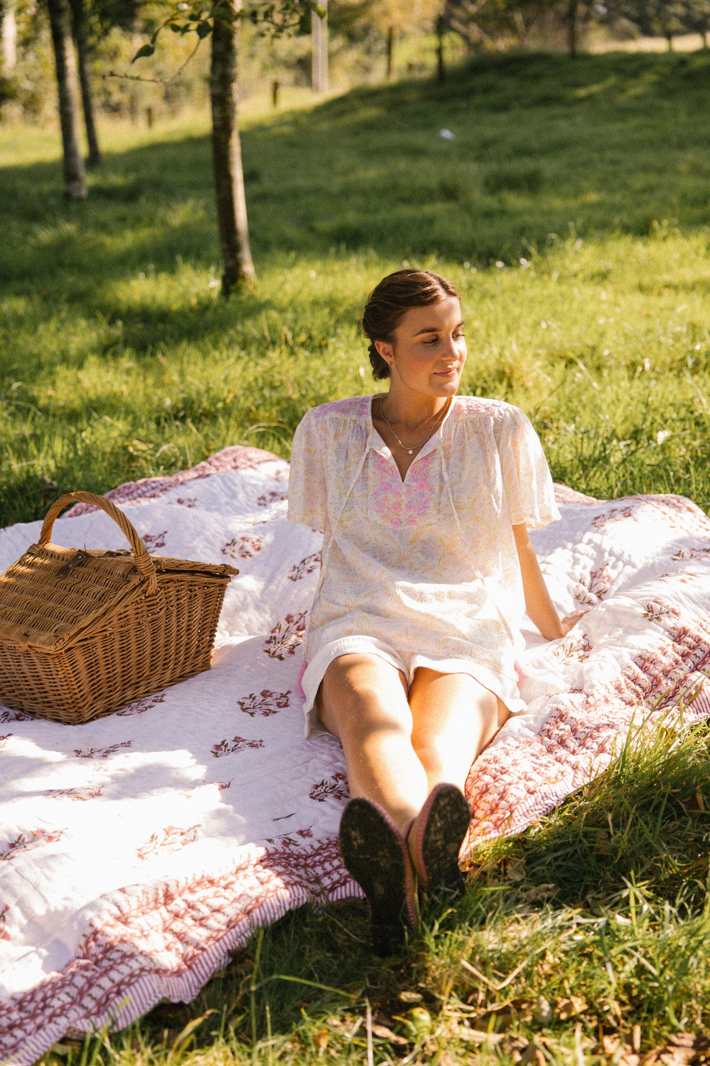 Lolita S/S Blouse - Pastel dream