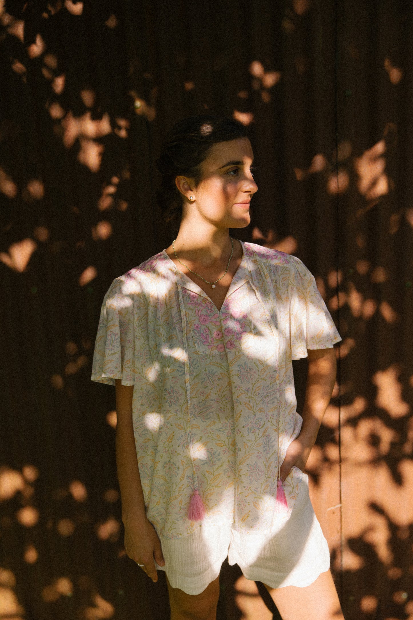Lolita S/S Blouse - Pastel dream
