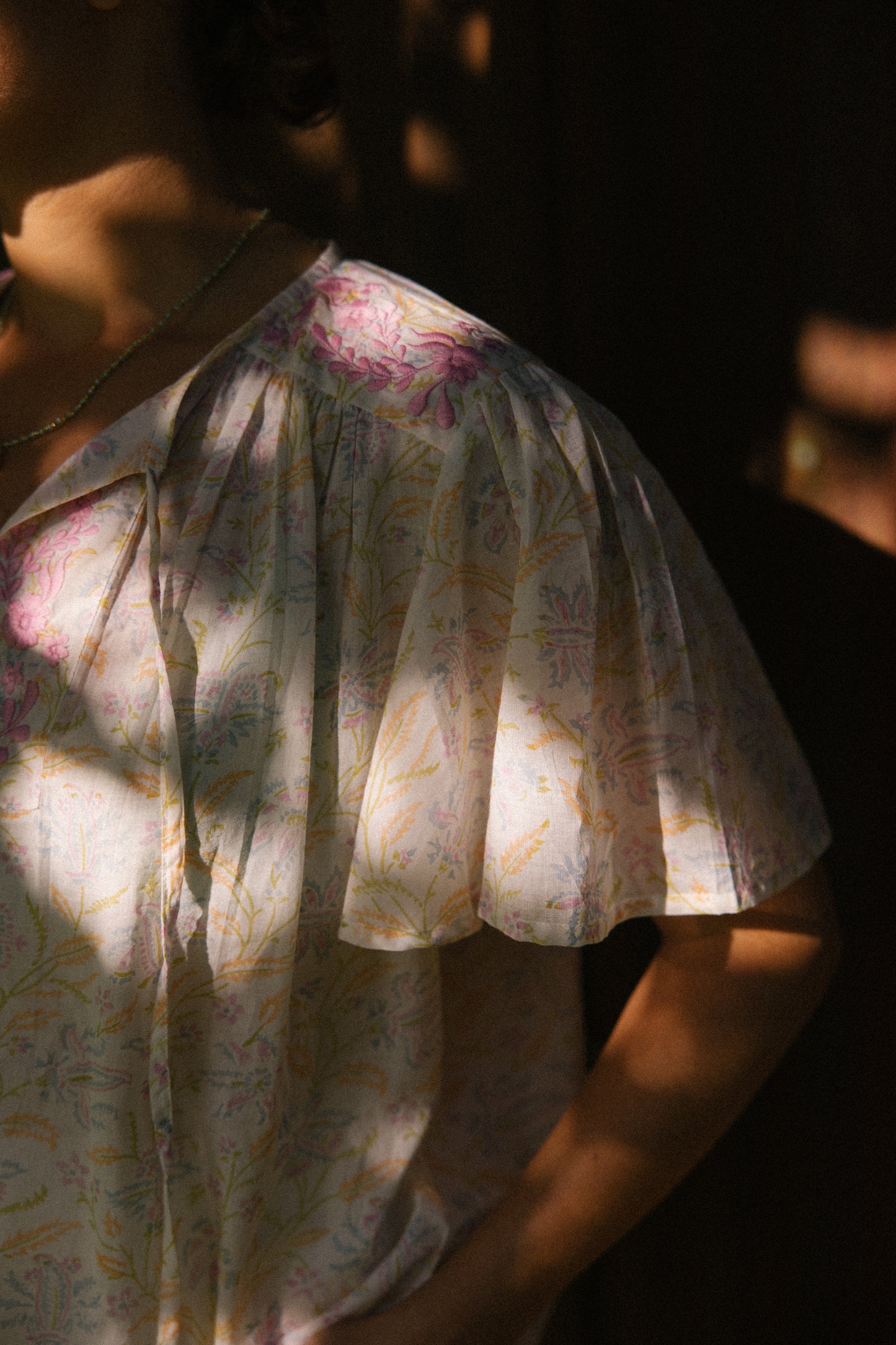 Lolita S/S Blouse - Pastel dream