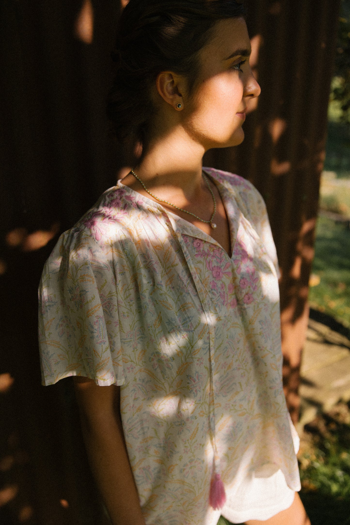 Lolita S/S Blouse - Pastel dream