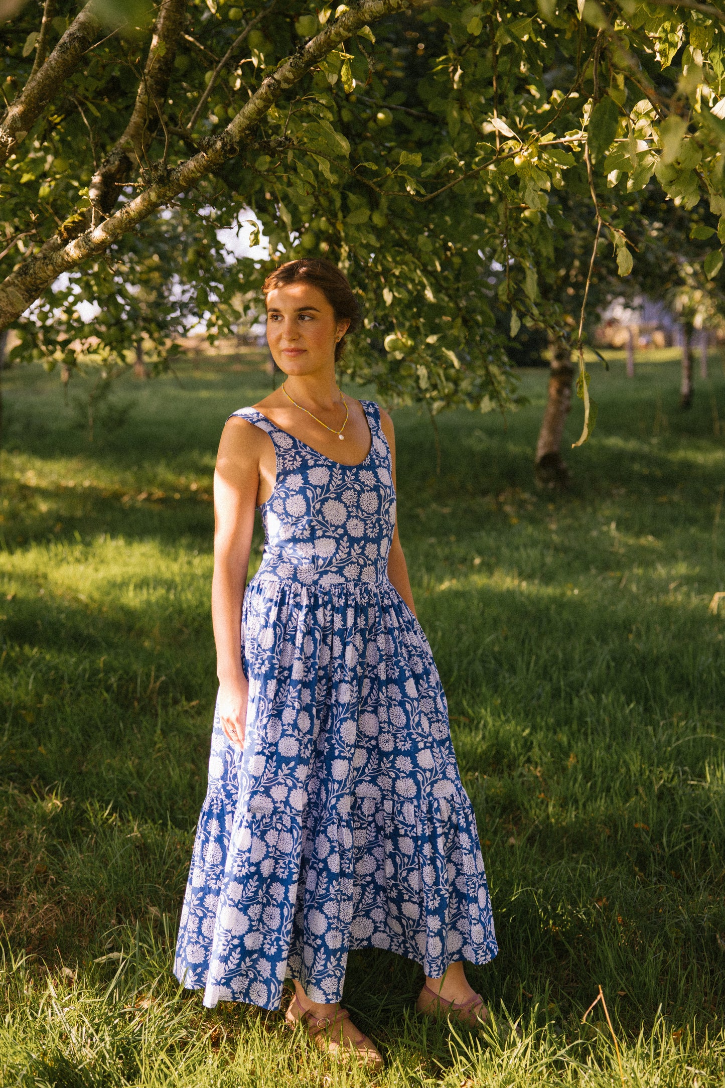 Lottie Sun Dress - Blue - AVAILABLE FOR PREORDER