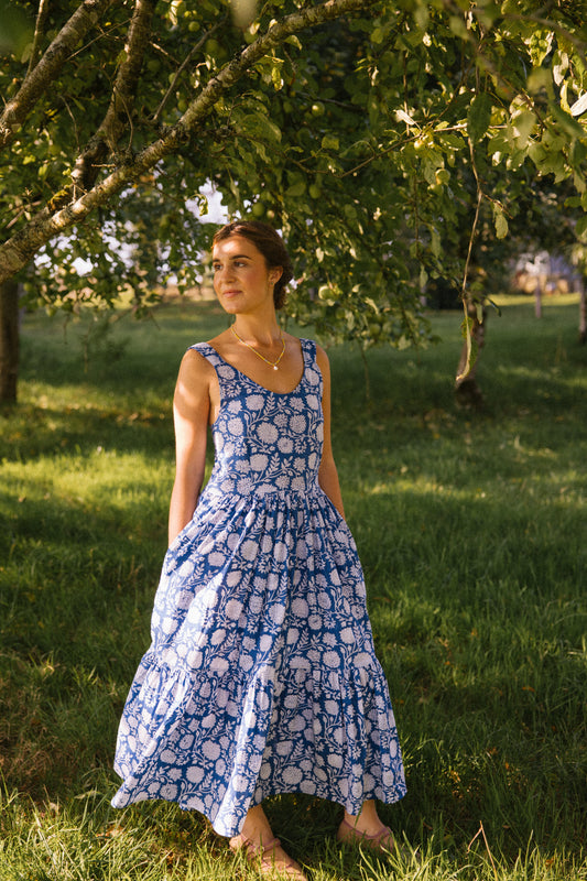 Lottie Sun Dress - Blue
