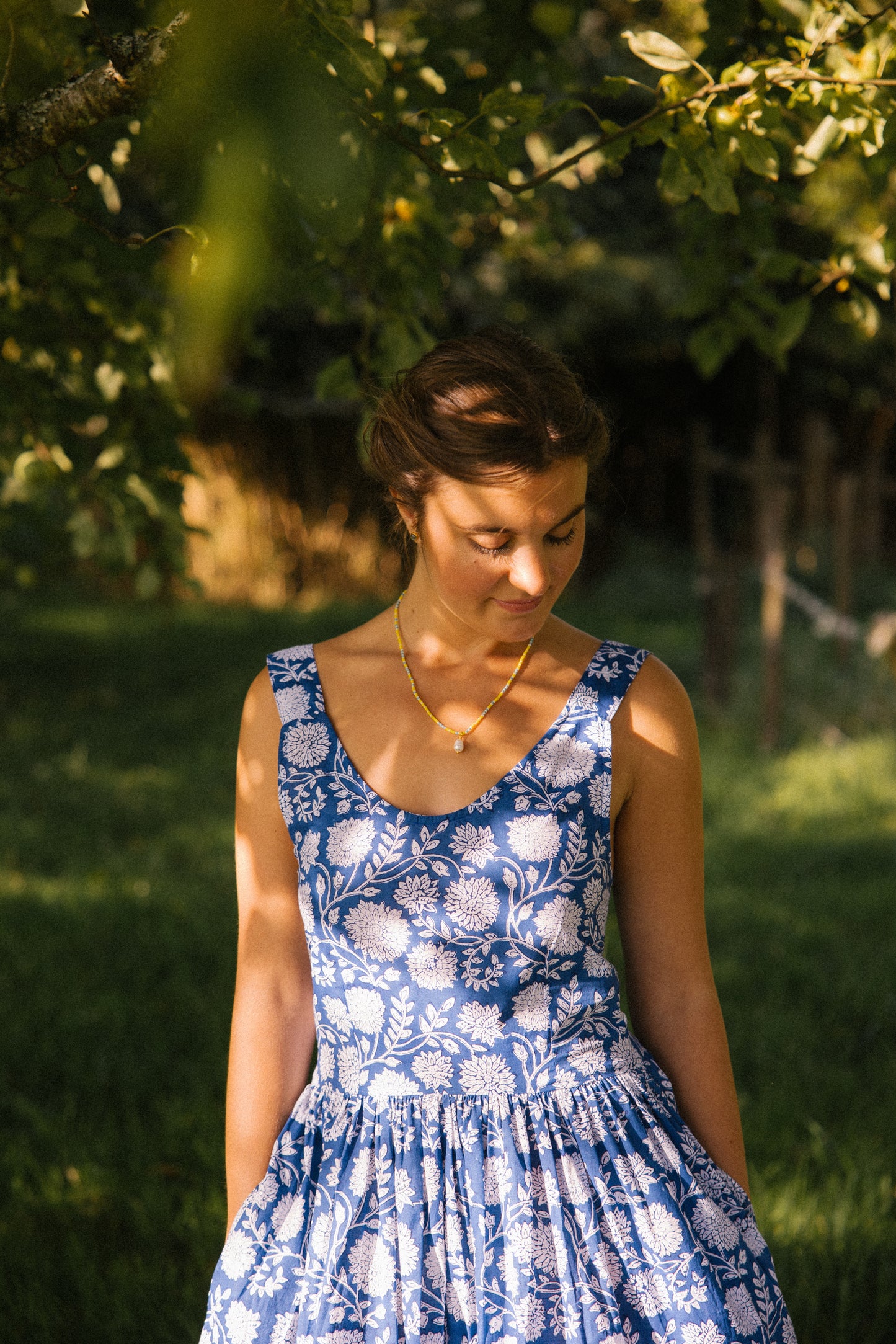 Lottie Sun Dress - Blue