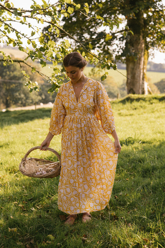 Gaia Dress - Buttercup