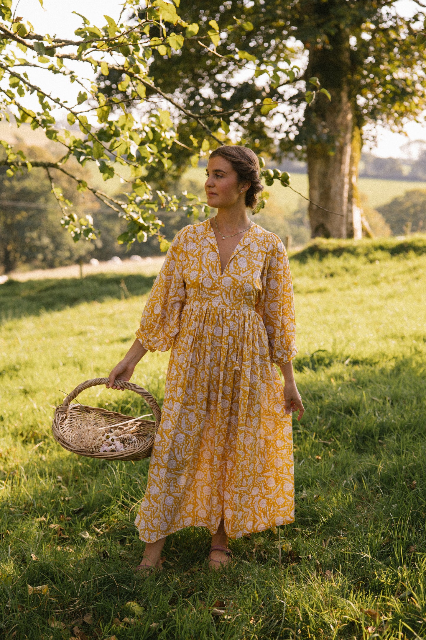 Gaia Dress-Buttercup