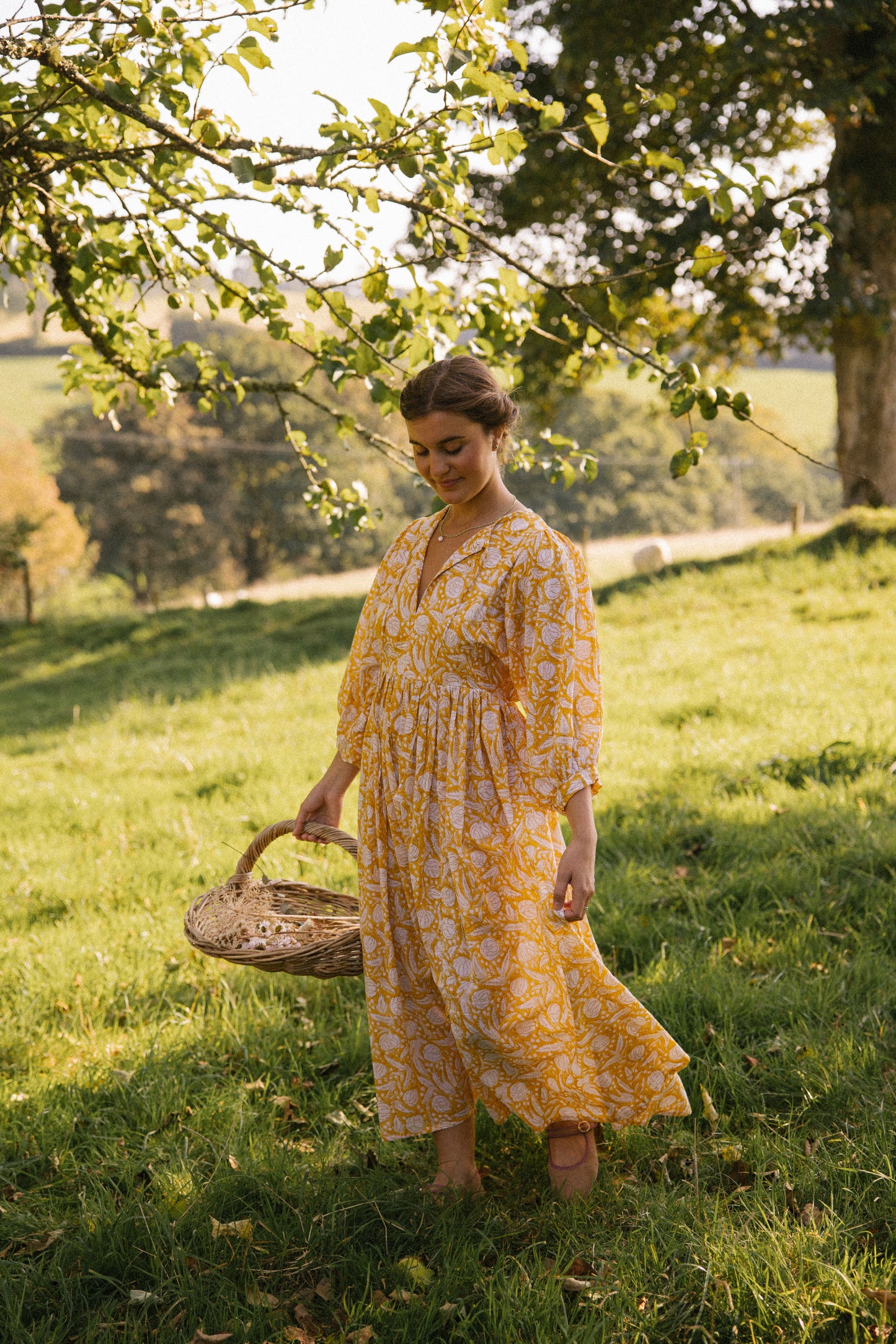Gaia Dress-Buttercup