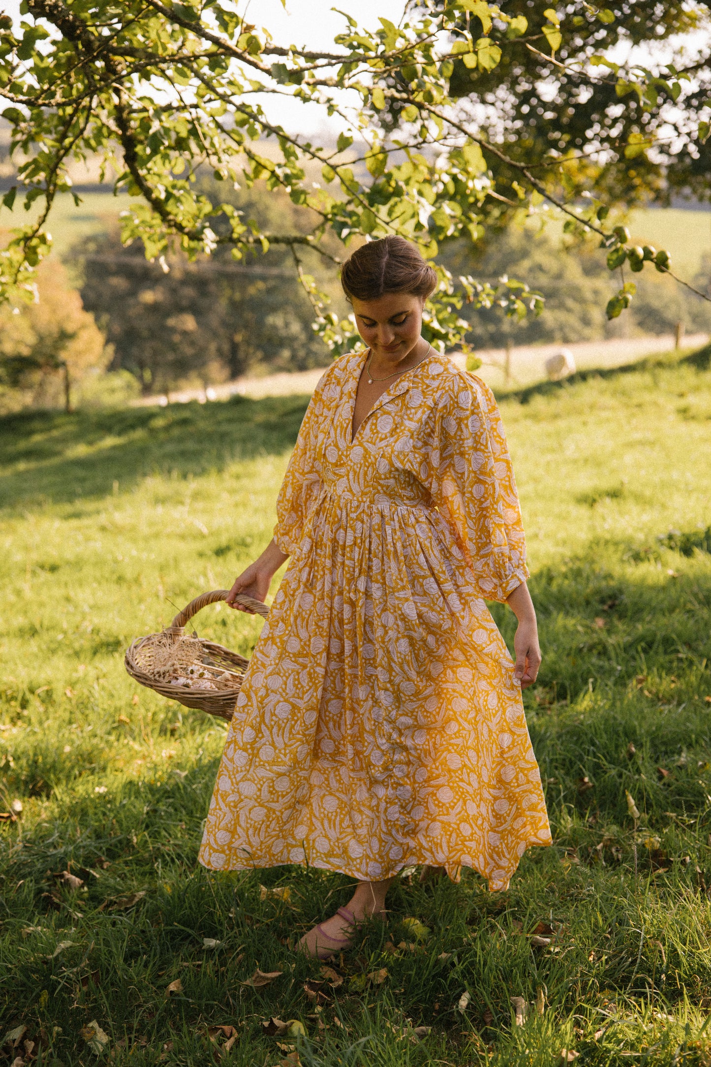 Gaia Dress-Buttercup