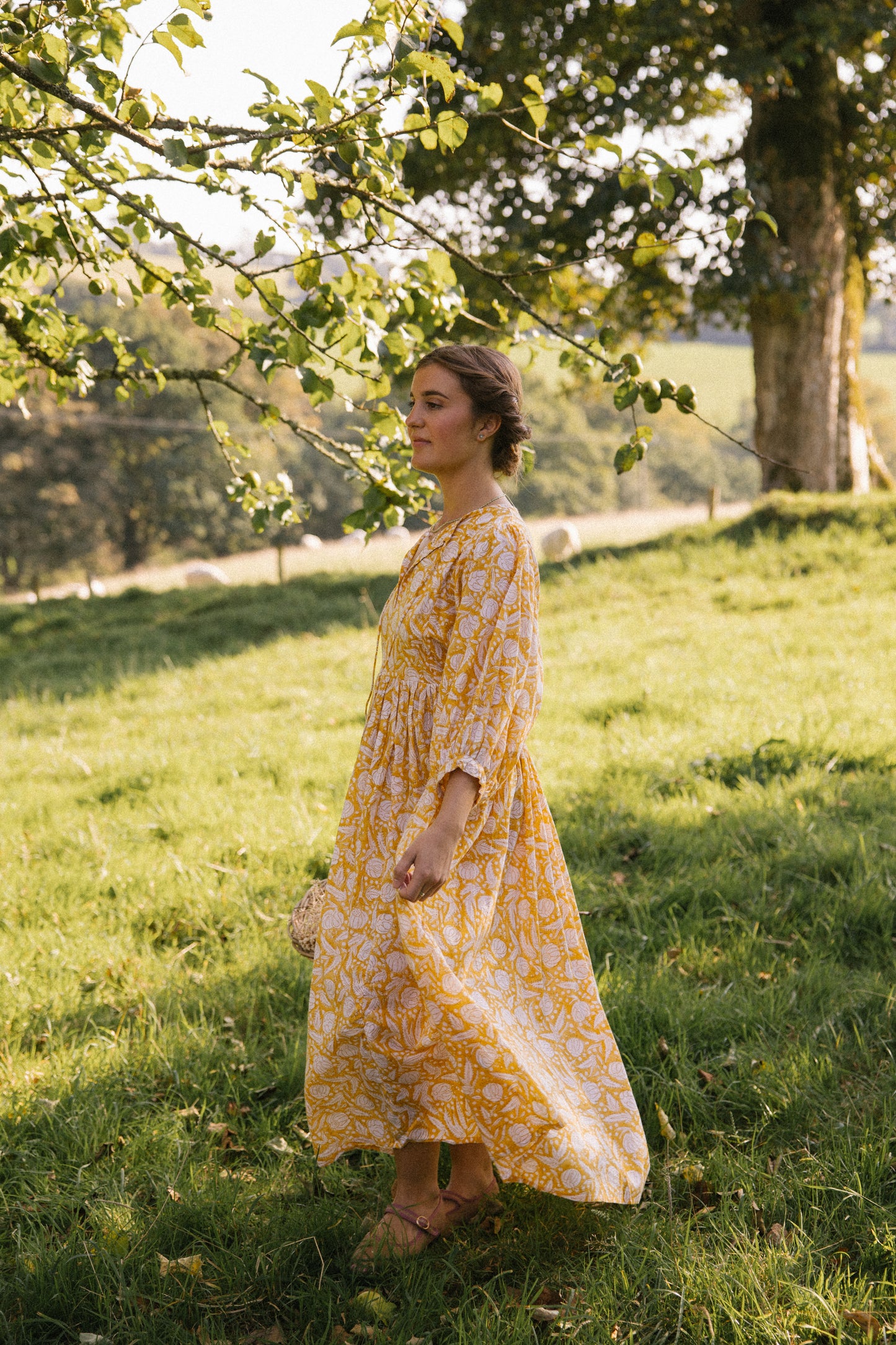 Gaia Dress-Buttercup