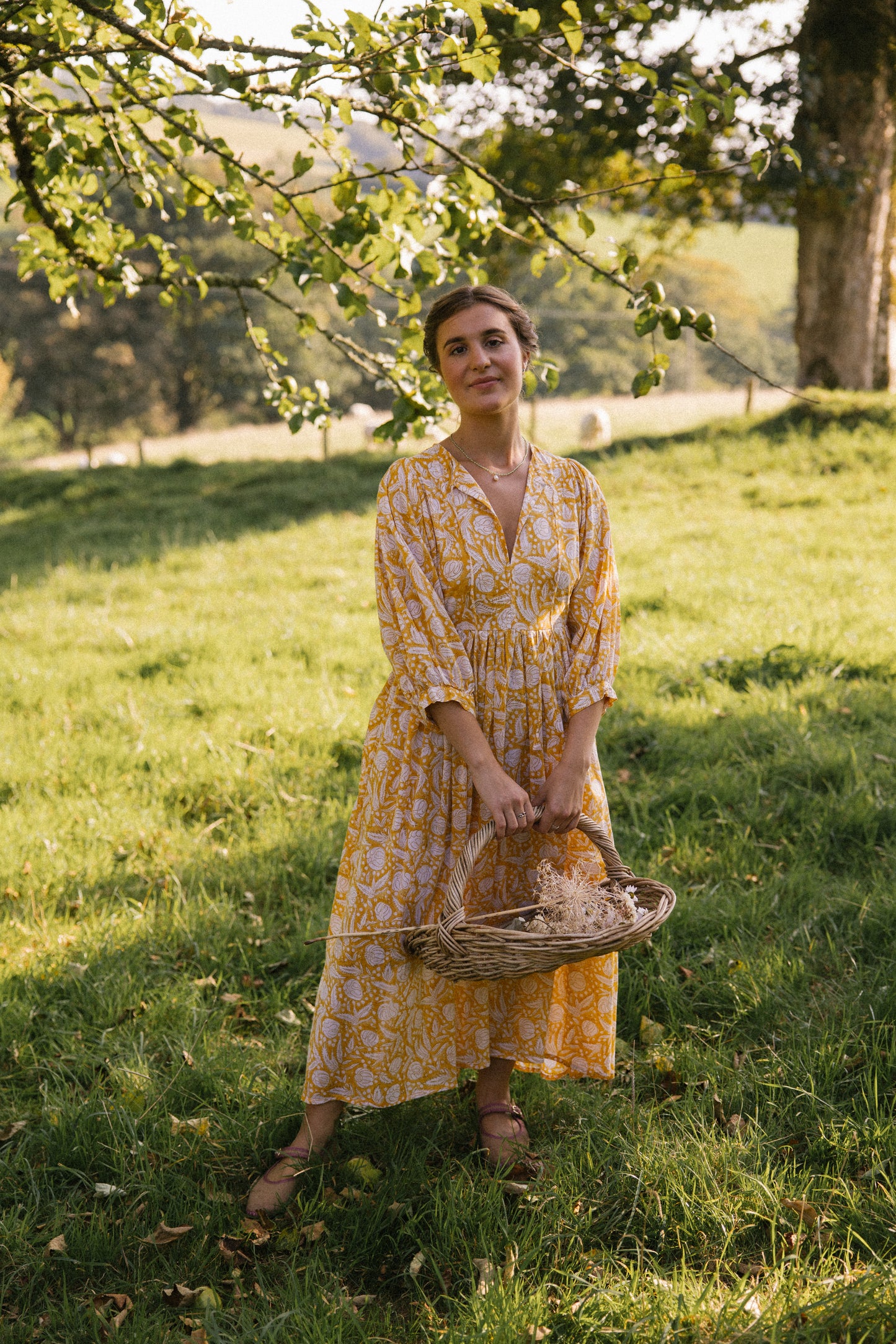 Gaia Dress-Buttercup